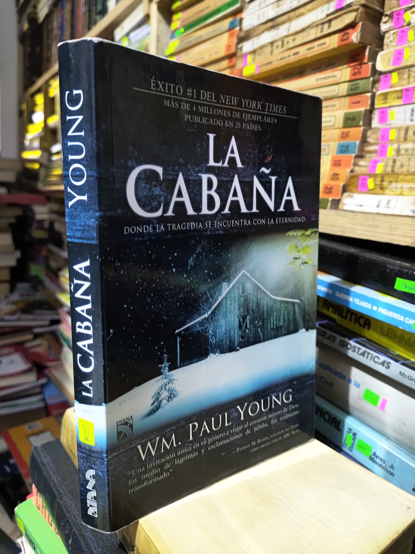 LA CABAÑA POR PAUL YOUNG USADO NOVELAS JUAREZ 507