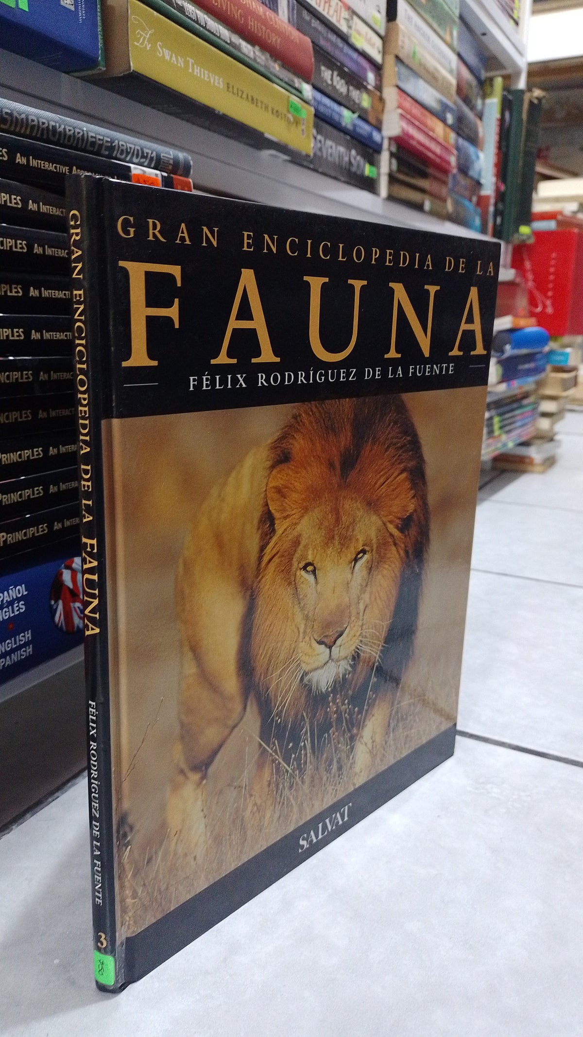 GRAN ENCICLOPEDIA DE LA FAUNA 3 POR FELIX RODRIGUEZ DE LA FUENTE USADO BIOLOGIA JUAREZ 507