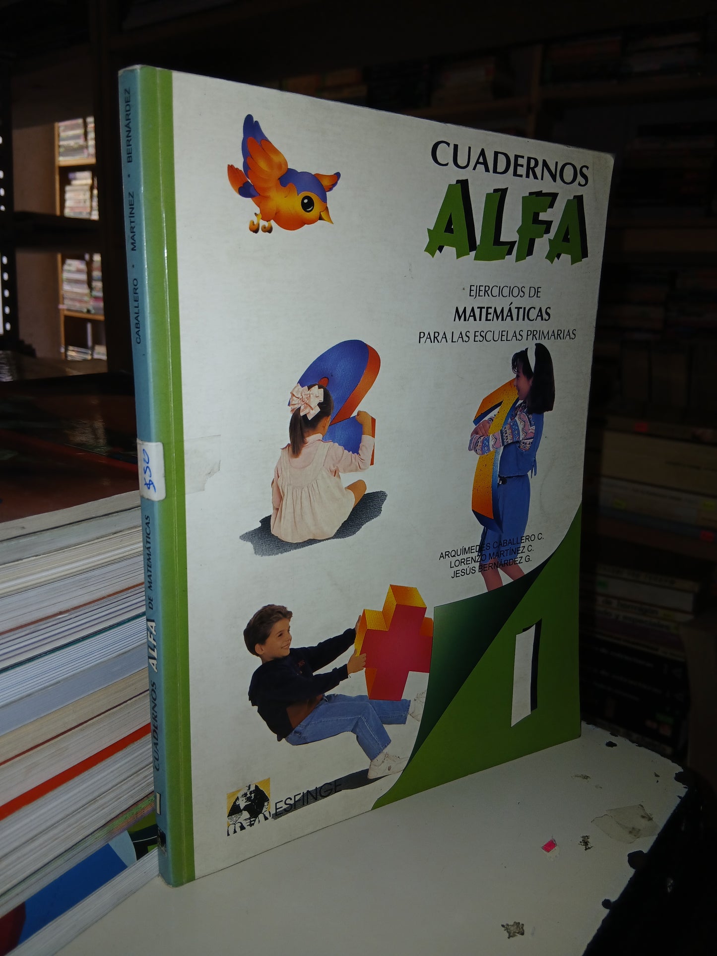 CUADERNOS ALFA DE MATEMÁTICAS POR CABALLERO, MARTÍNEZ Y BERNARDEZ USADO MATEMÁTICAS LITERARIO 207