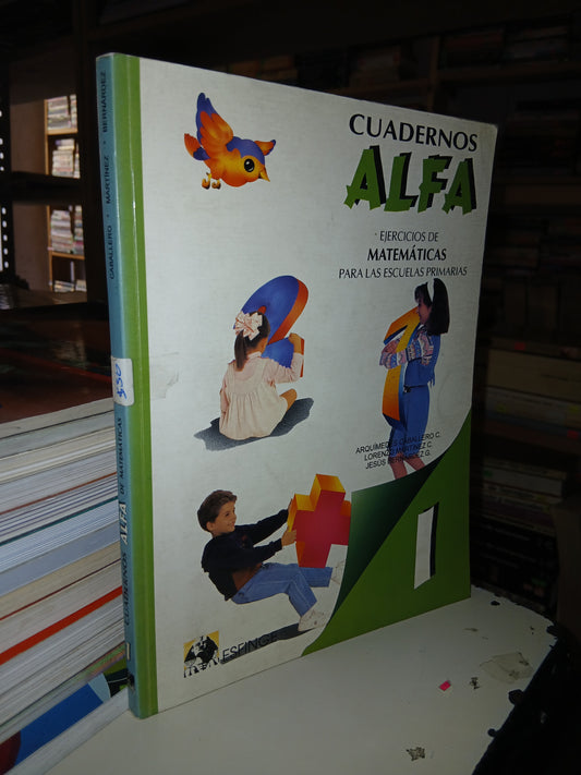 CUADERNOS ALFA DE MATEMÁTICAS POR CABALLERO, MARTÍNEZ Y BERNARDEZ USADO MATEMÁTICAS LITERARIO 207