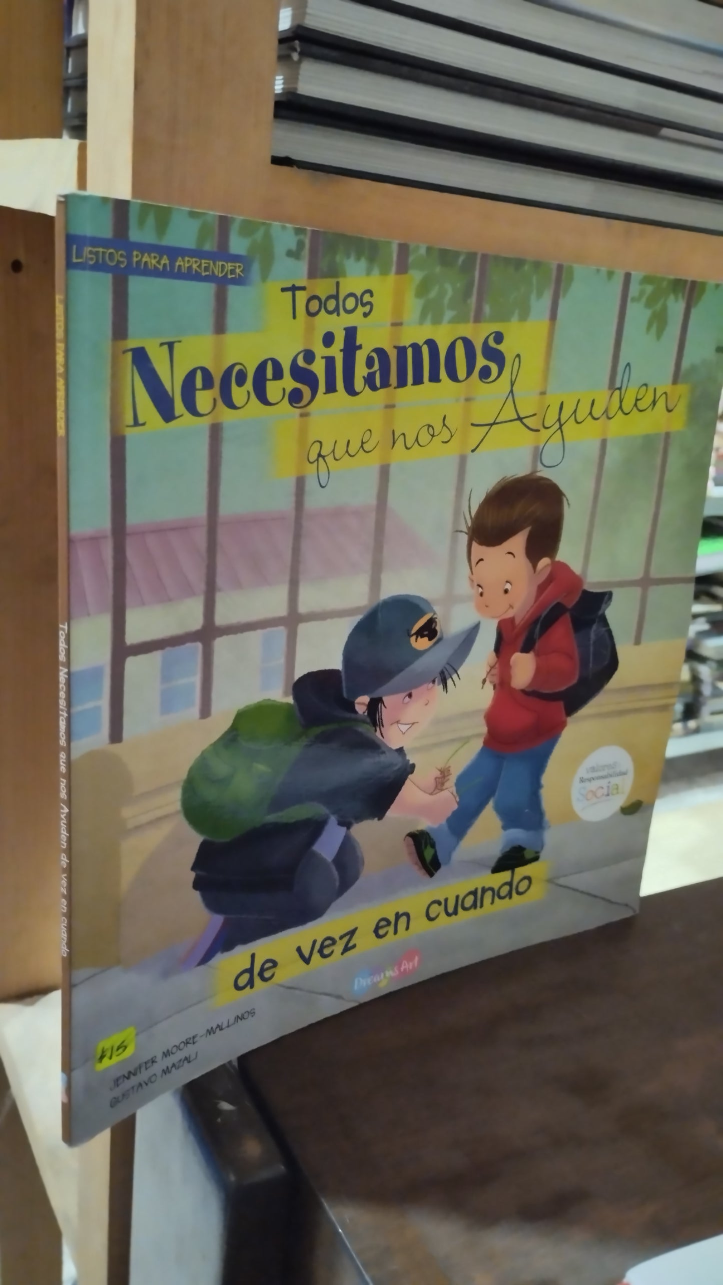 TODOS NECESITAMOS QUE NOS AYUDEN DE VEZ EN CUANDO LIBRO USADO INFANTIL ALDAMA