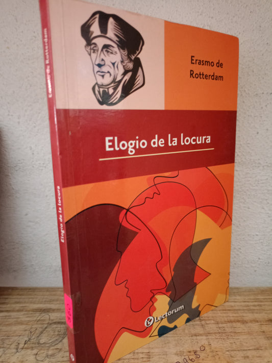 ELOGIO DE LA LOCURA ERASMO DE ROTTERDAM USADO NOVELA LITERARIO 305