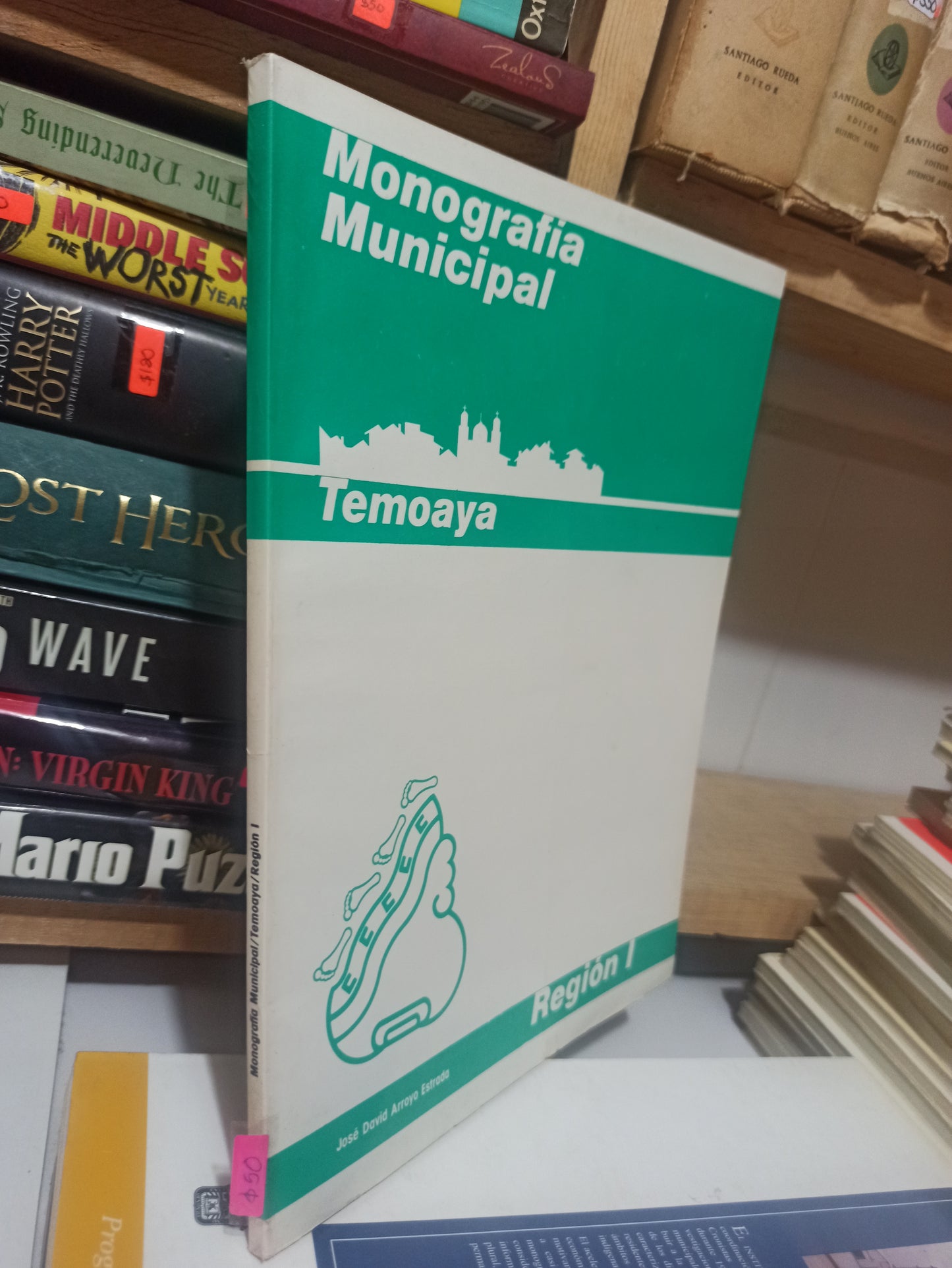 MONOGRAFIA MUNICIPAL TEMOAYA POR JOSE DAVID ARROYO ESTRADA USADO EDOMEX JUÁREZ