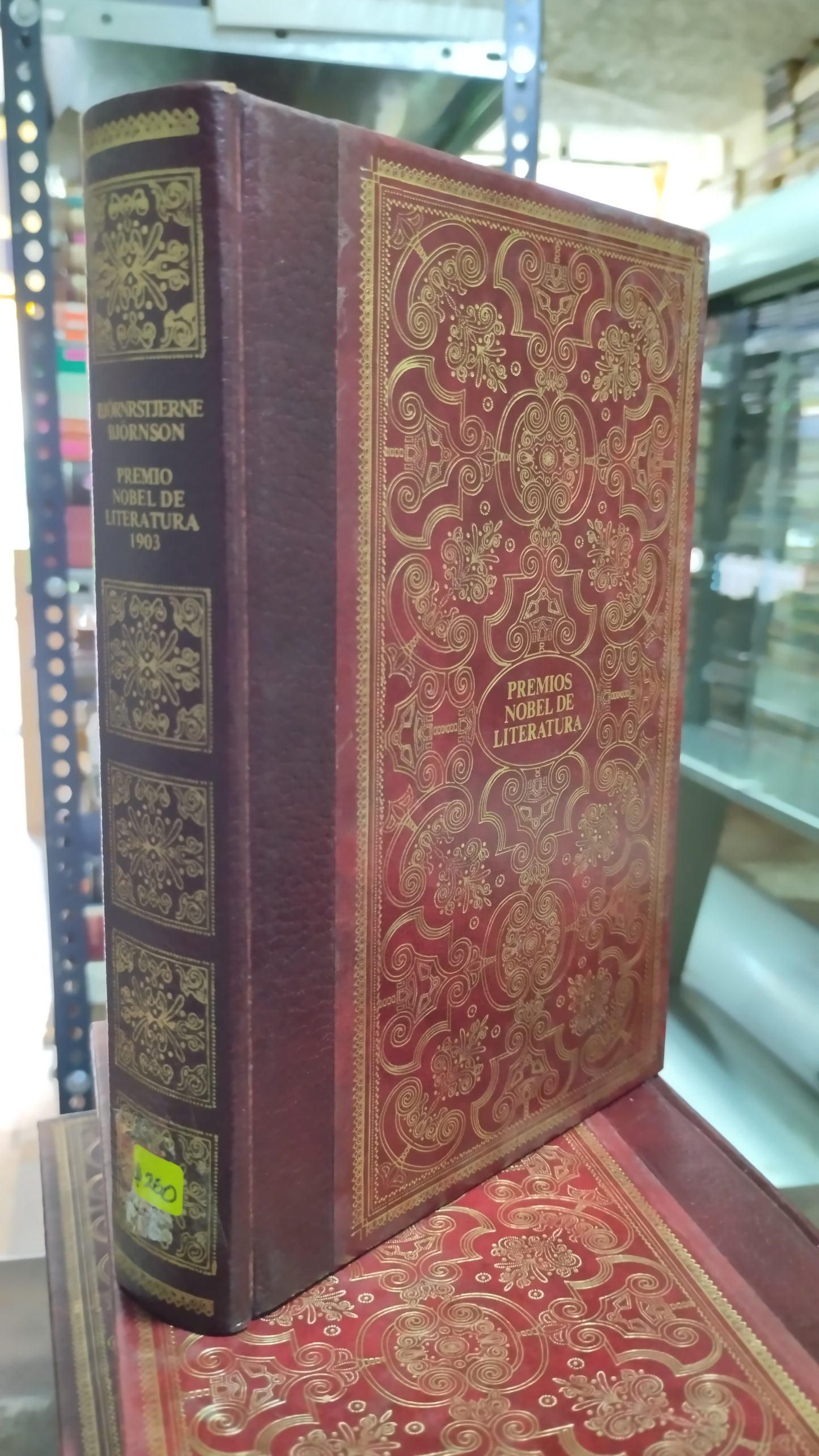 BJORNSTJERNE BJORNSON PREMIO NOBEL DE LITERATURA LIBRO USADO NOVELAS ALDAMA