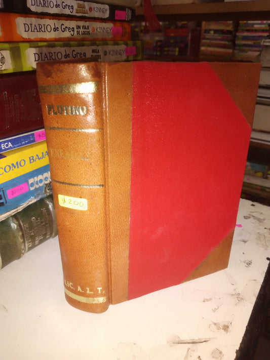ENEADAS POR PLOTINO USADO NOVELA LITERARIO 207