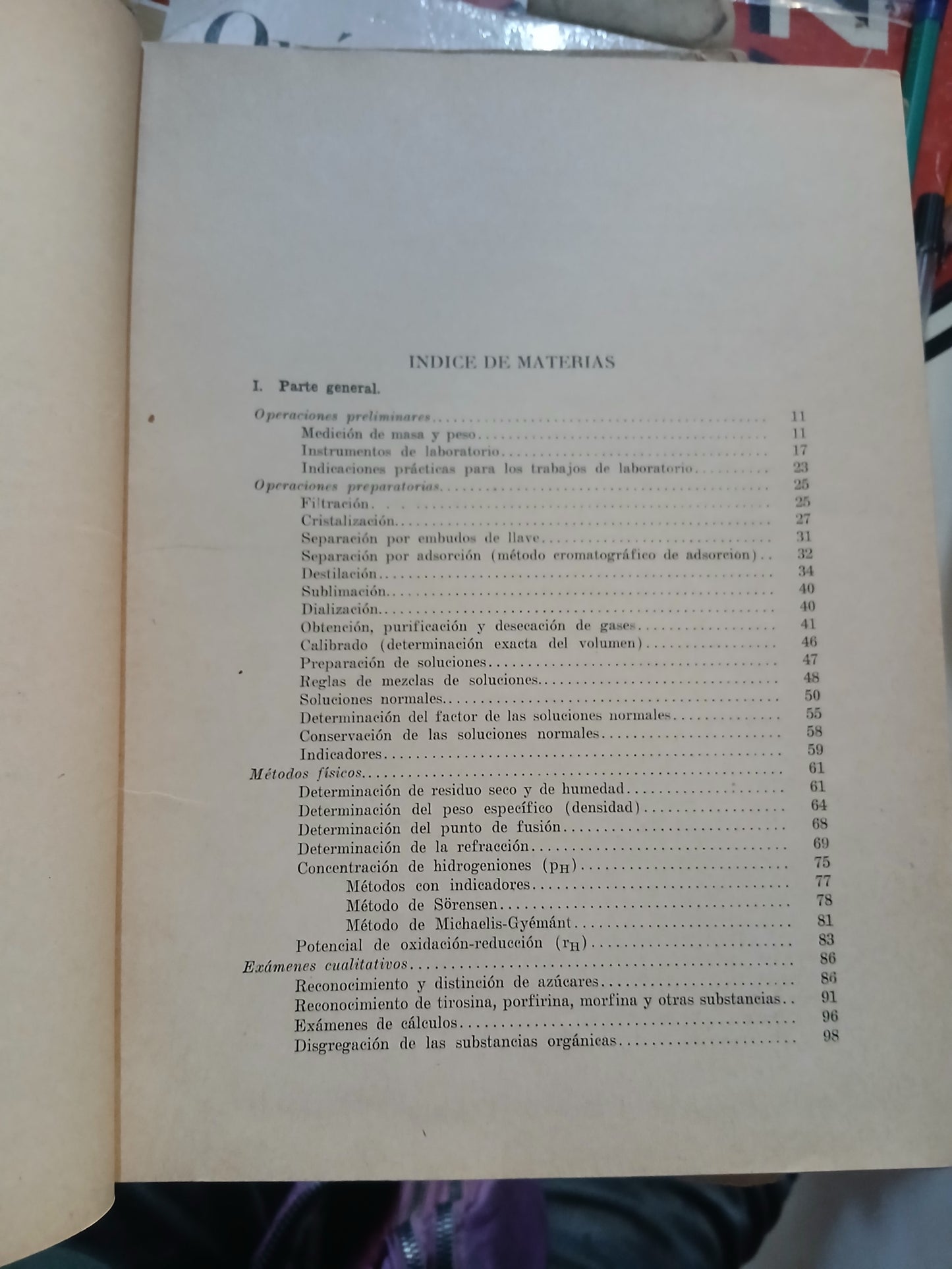MÉTODOS CLÍNICO-QUÍMICOS DE LABORATORIO POR JOSÉ ERDOS Y MARTHA SPIERA USADO QUÍMICA LITERARIO 207