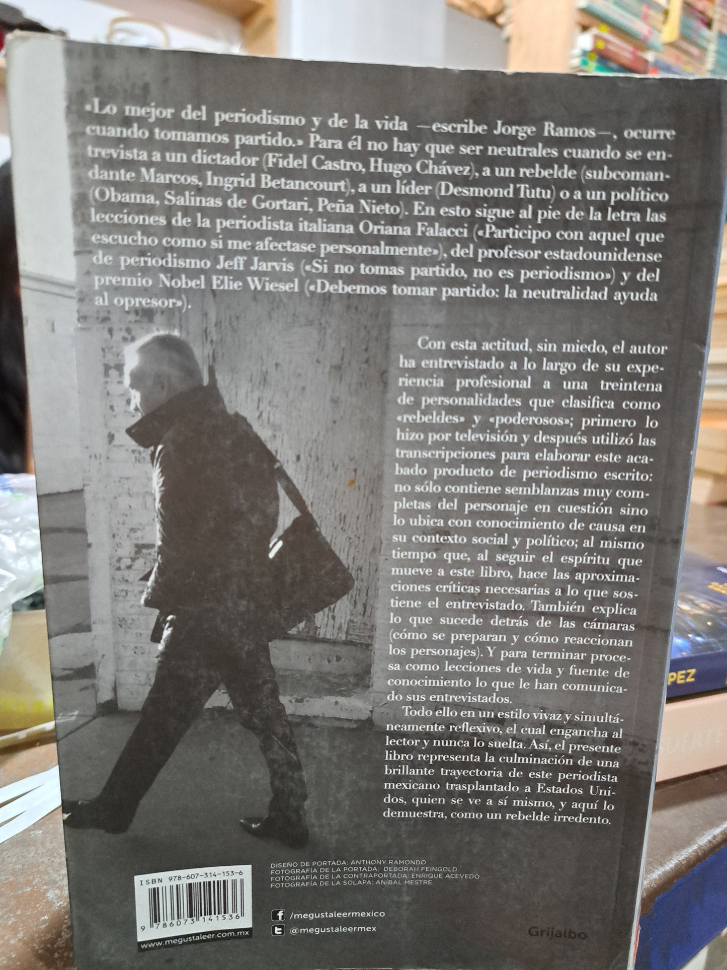 SIN MIEDO JORGE RAMOS USADO POLÍTICA ALDAMA