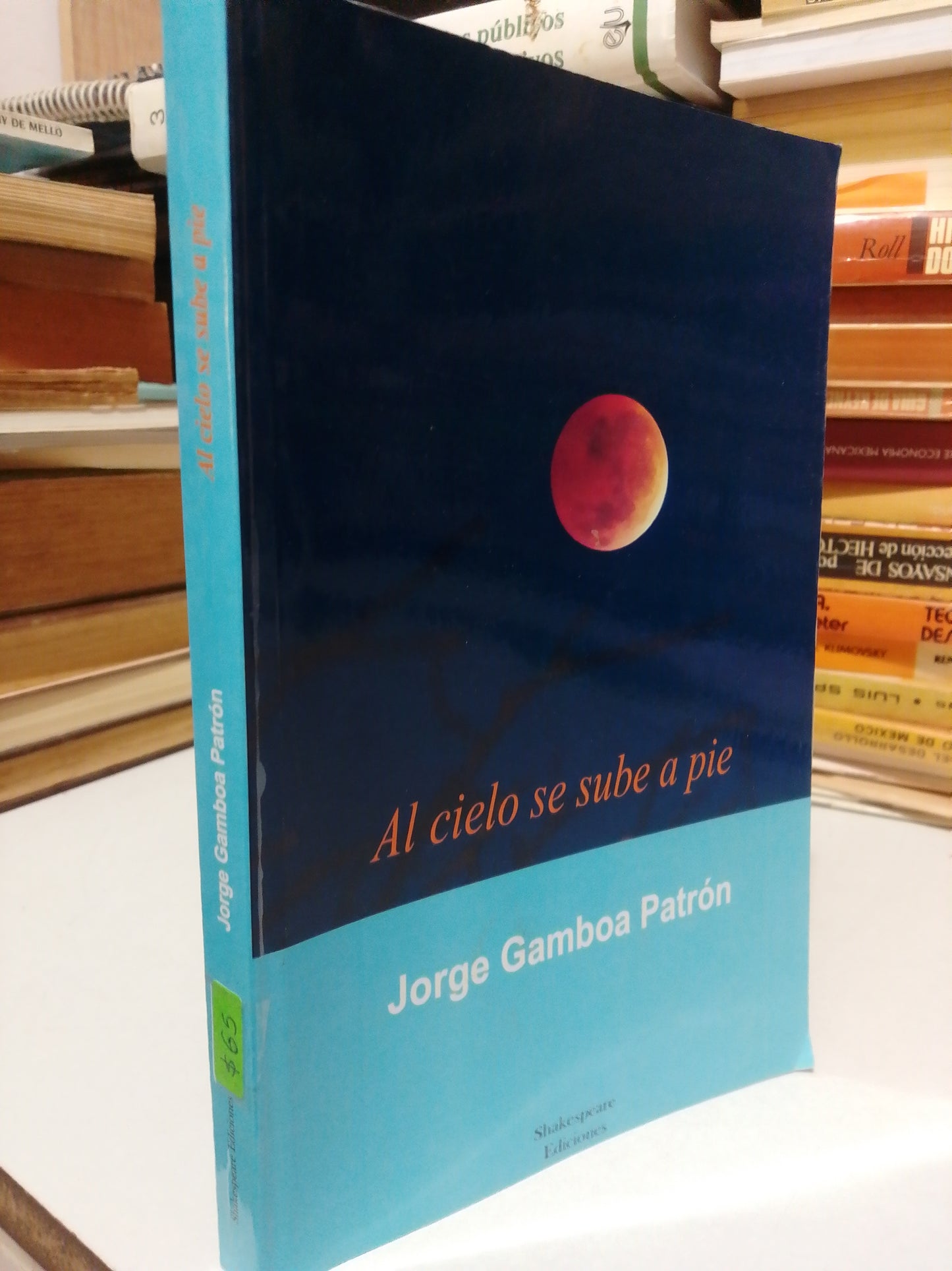 AL CIELO SE SUBE A PIE POR JORGE GAMBOA PATRON USADO POESIA JUAREZ