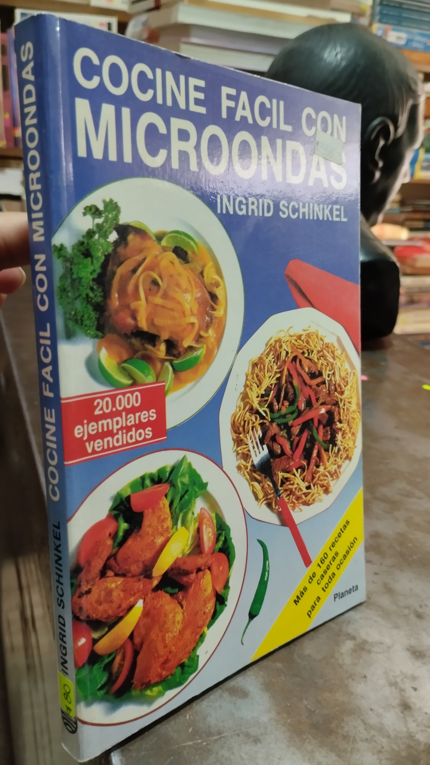 COCINE FACIL CON MICROONDAS POR INGRID SCHINKEL LIBRO USADO COCINA ALDAMA