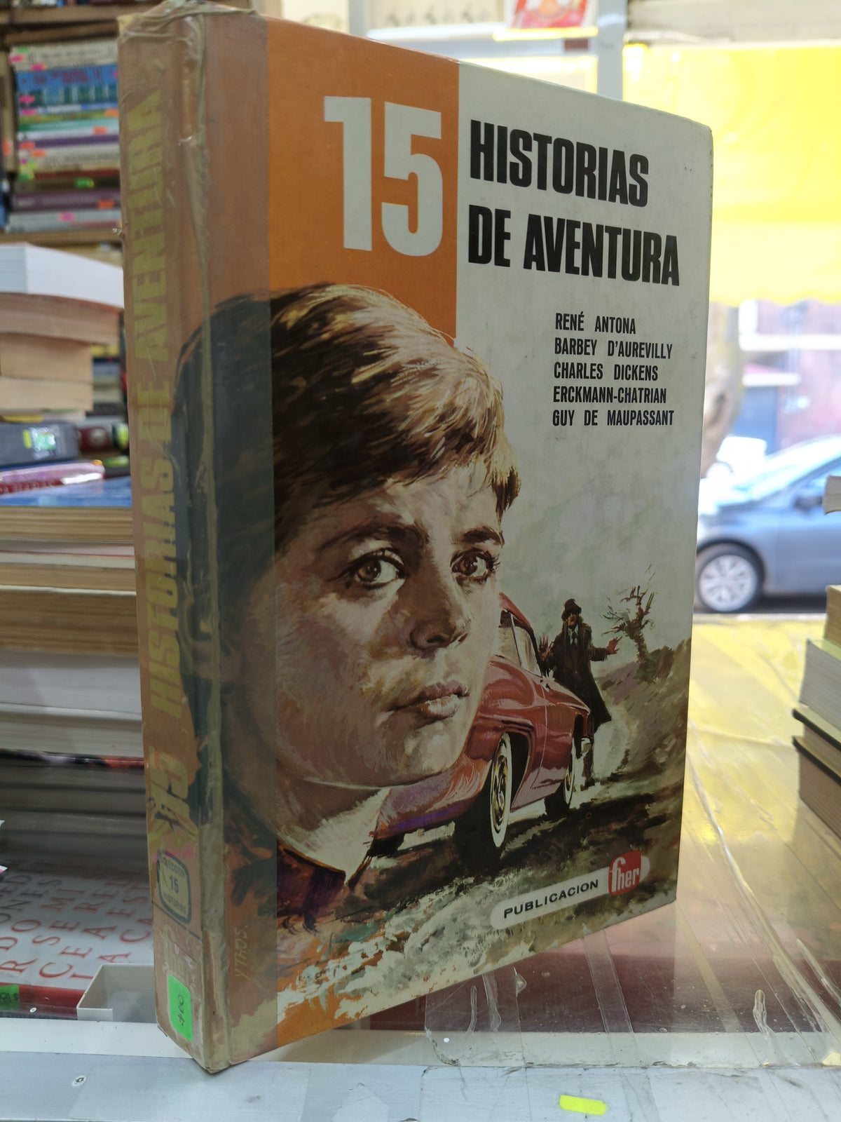 15 HISTORIAS DE AVENTURA USADO NOVELA JUAREZ 507