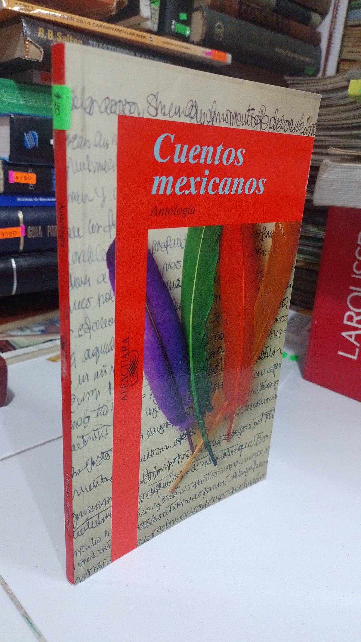 CUENTOS MEXICANOS ANTOLOGIA POR VARIOS AUTORES USADO NOVELA JUAREZ 507