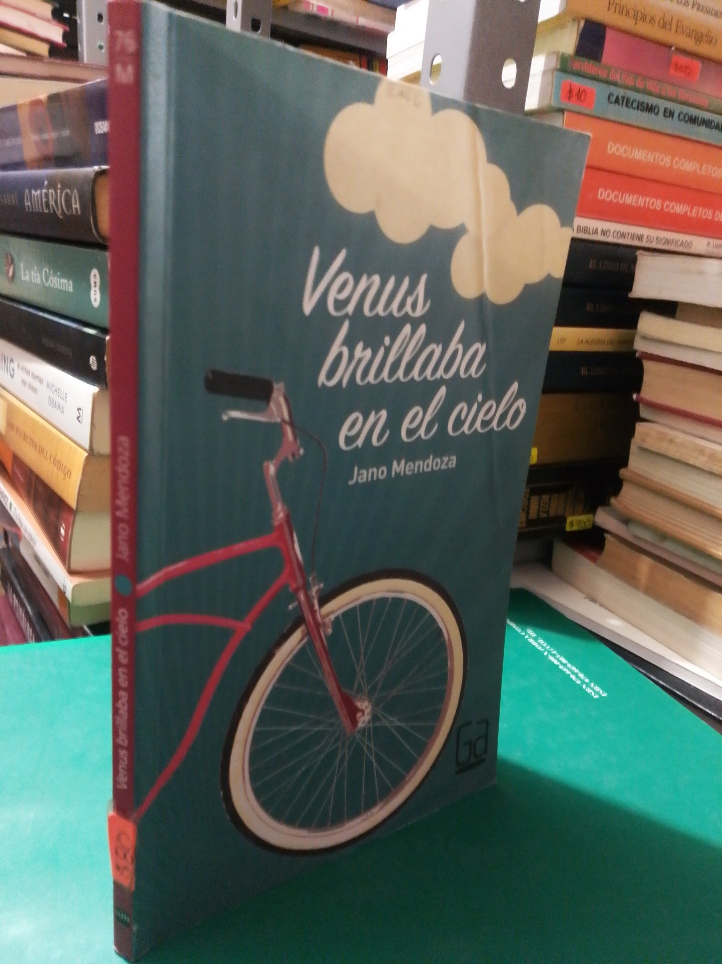 VENUS BRILLABA EN EL CIELO POR JANO MENDOZA USADO NOVELA JUÁREZ
