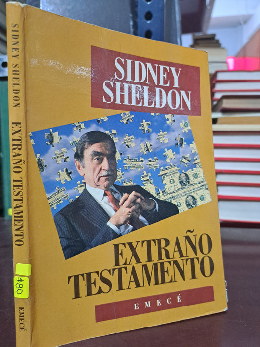 EXTRAÑO TESTAMENTO SIDNEY SHELDON USADO NOVELA JUÁREZ