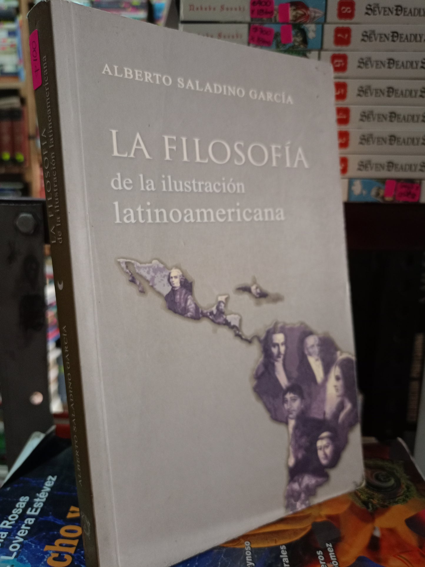 LA FILOSOFIA DE LA ILUSTRACION LATINOAMERICANA POR ALBERTO SALADINO GARCIA USADO FILOSOFIA LITERARIO 305