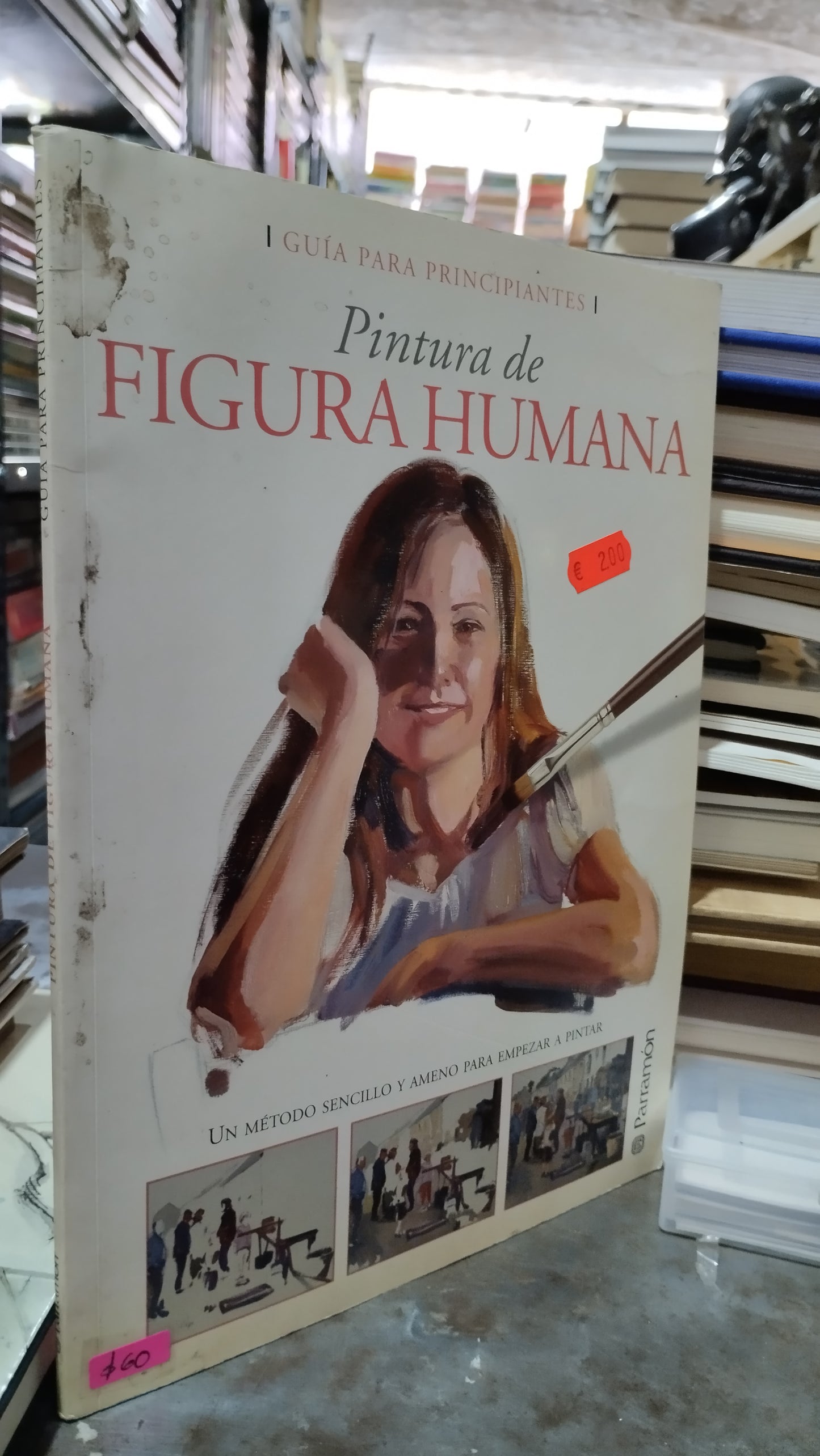PINTURA DE FIGURA HUMANA LIBRO USADO ARTE ALDAMA