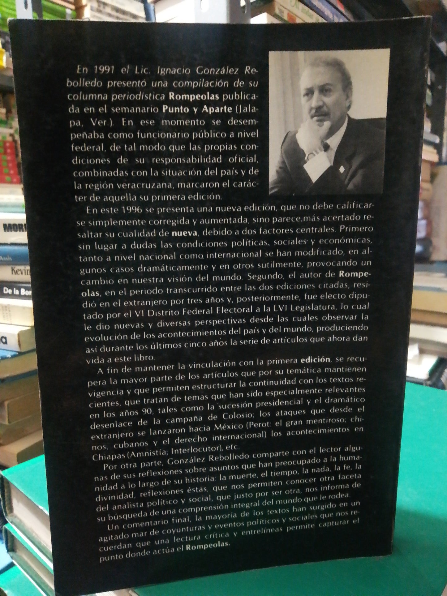 ROMPEOLAS I-II POR IGNACIO GONZALEZ REBOLLEDO USADO NOVELA JUAREZ