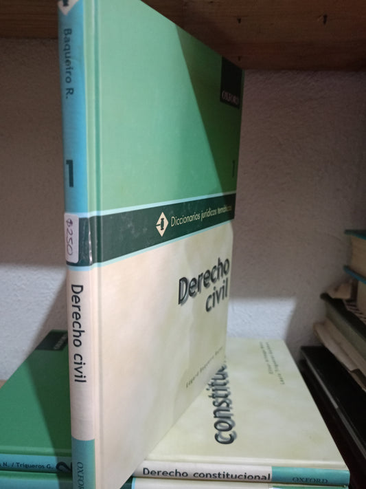 DERECHO CIVIL POR EDGAR BAQUEIRO ROJAS TOMO 1 USADO DERECHO LITERARIO 305