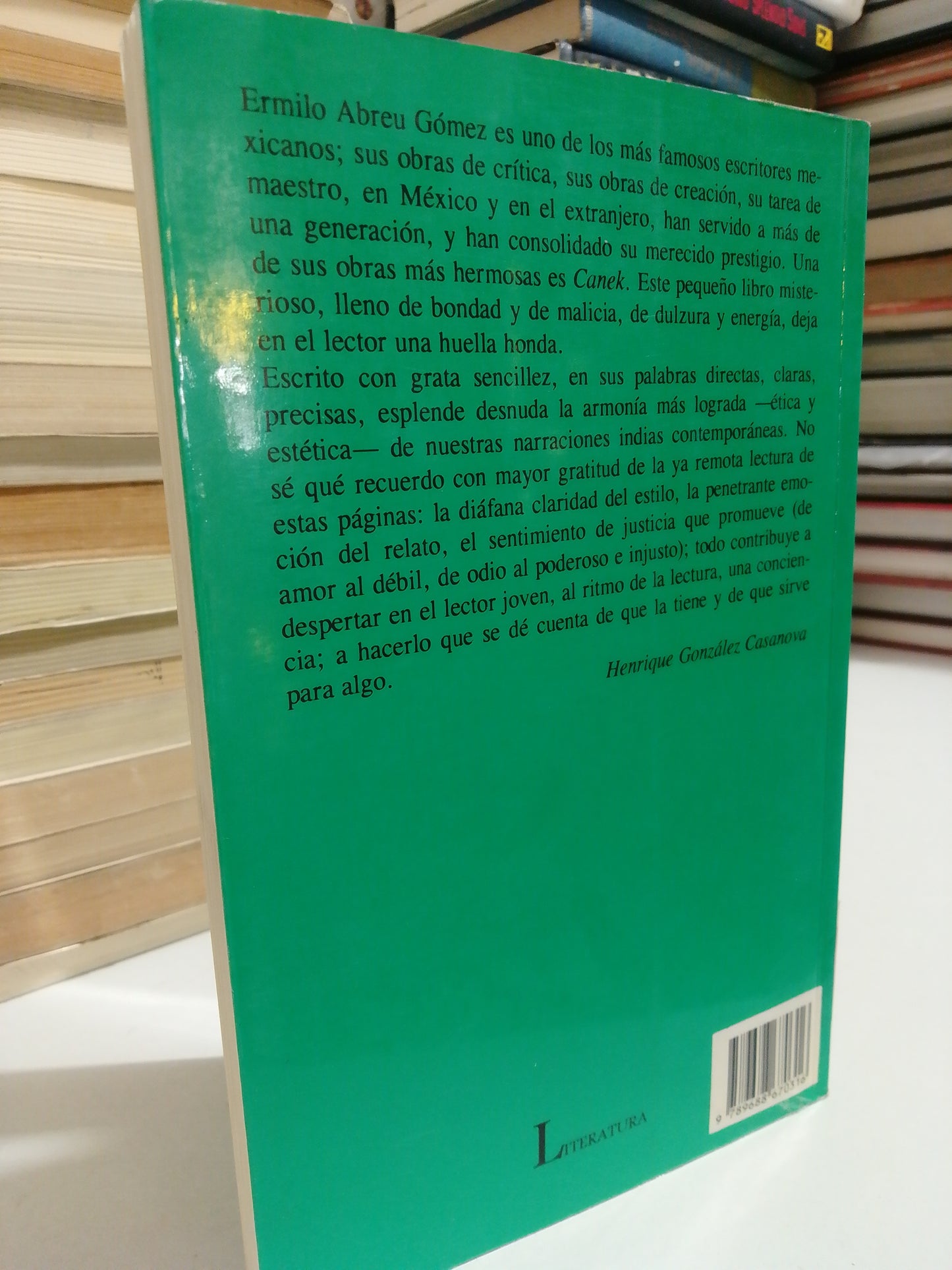 CANEK HISTORIA Y LEYENDA DE UN HÉROE MAYA POR HERMILO ABREU GÓMEZ USADO NOVELA JUÁREZ