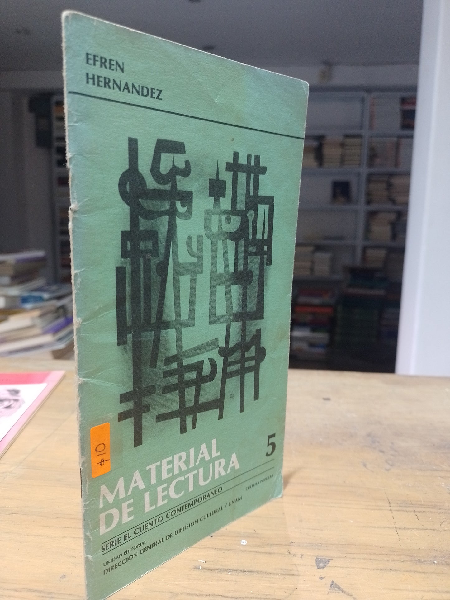MATERIAL DE LECTURA 5 FICHA BIOGRAFICA DE EFREN HERNANDEZ POR EFREN HERNANDEZ USADO NOVELA JUAREZ 515