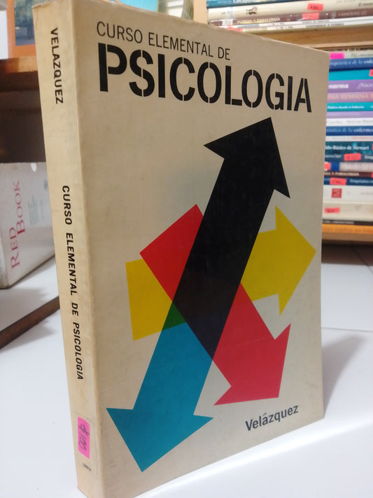 CURSO ELEMENTAL DE PSICOLOGIA POR JOSE M. VELAZQUEZ USADO PSICOLOGIA JUAREZ