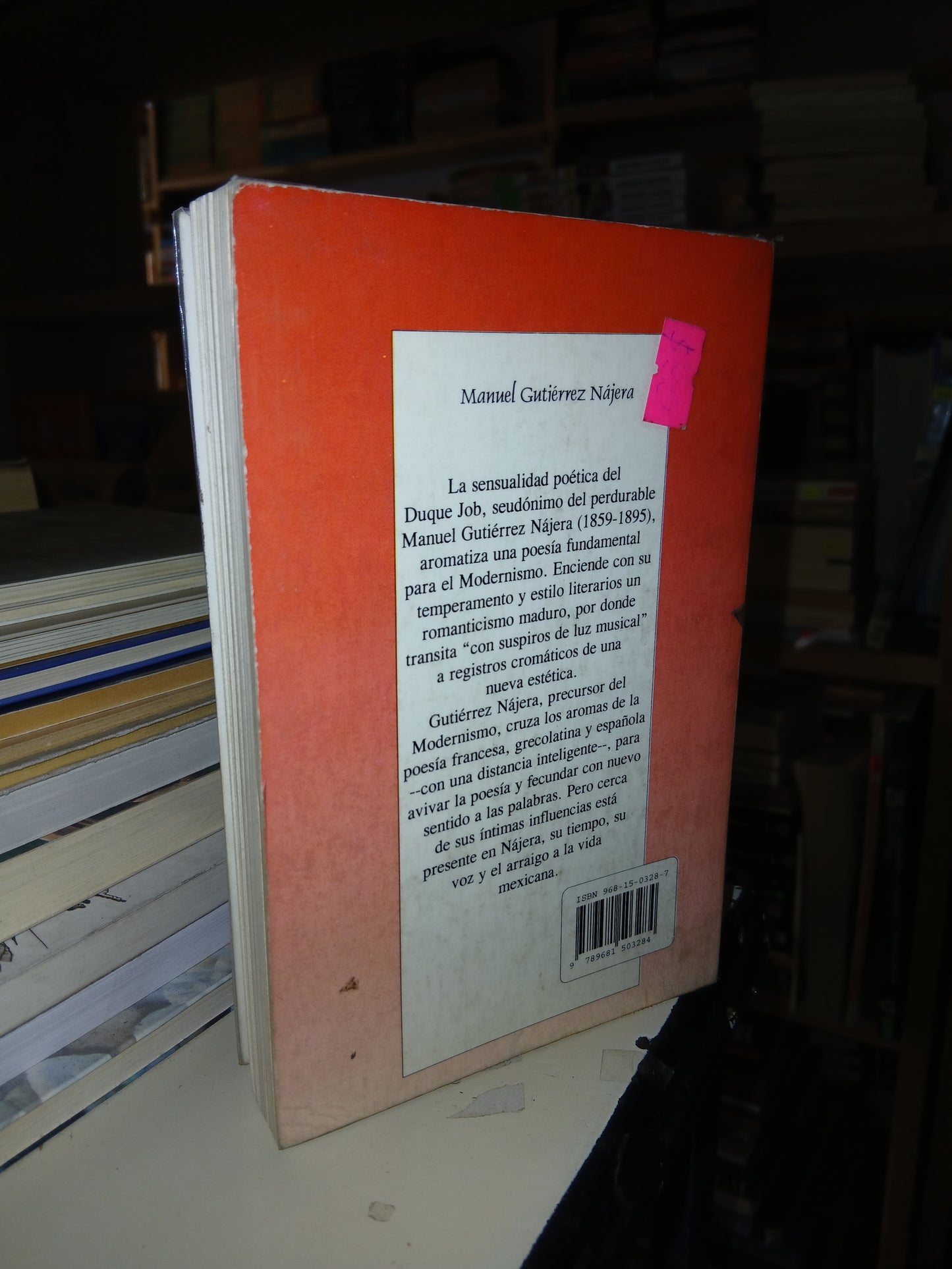 POESÍAS DE MANUEL GUTIÉRREZ NÁJERA USADO POESÍA LITERARIO 207