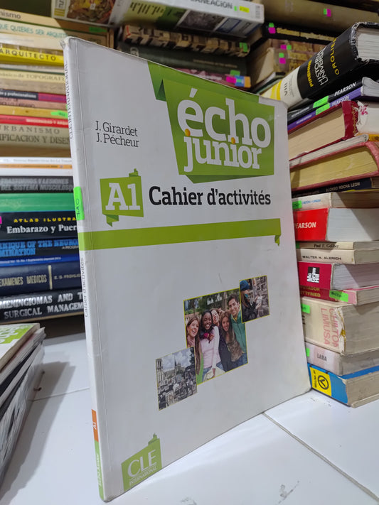 ECHO JUNIOR POR CAHIER D ACTIVITIES POR J. GIRARDET USADO IDIOMAS JUAREZ 507