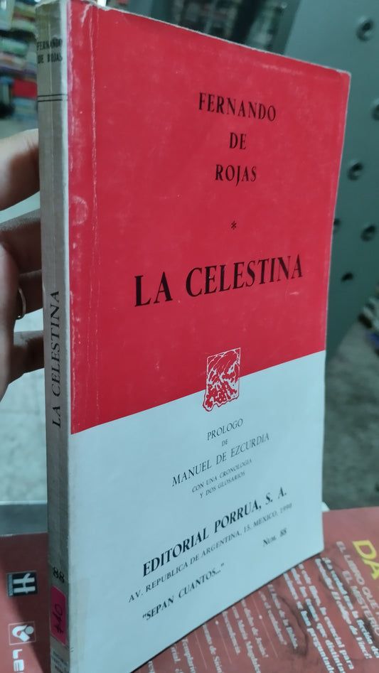 LA CELESTINA POR FERNANDO DE ROJAS LIBRO USADO NOVELAS ALDAMA