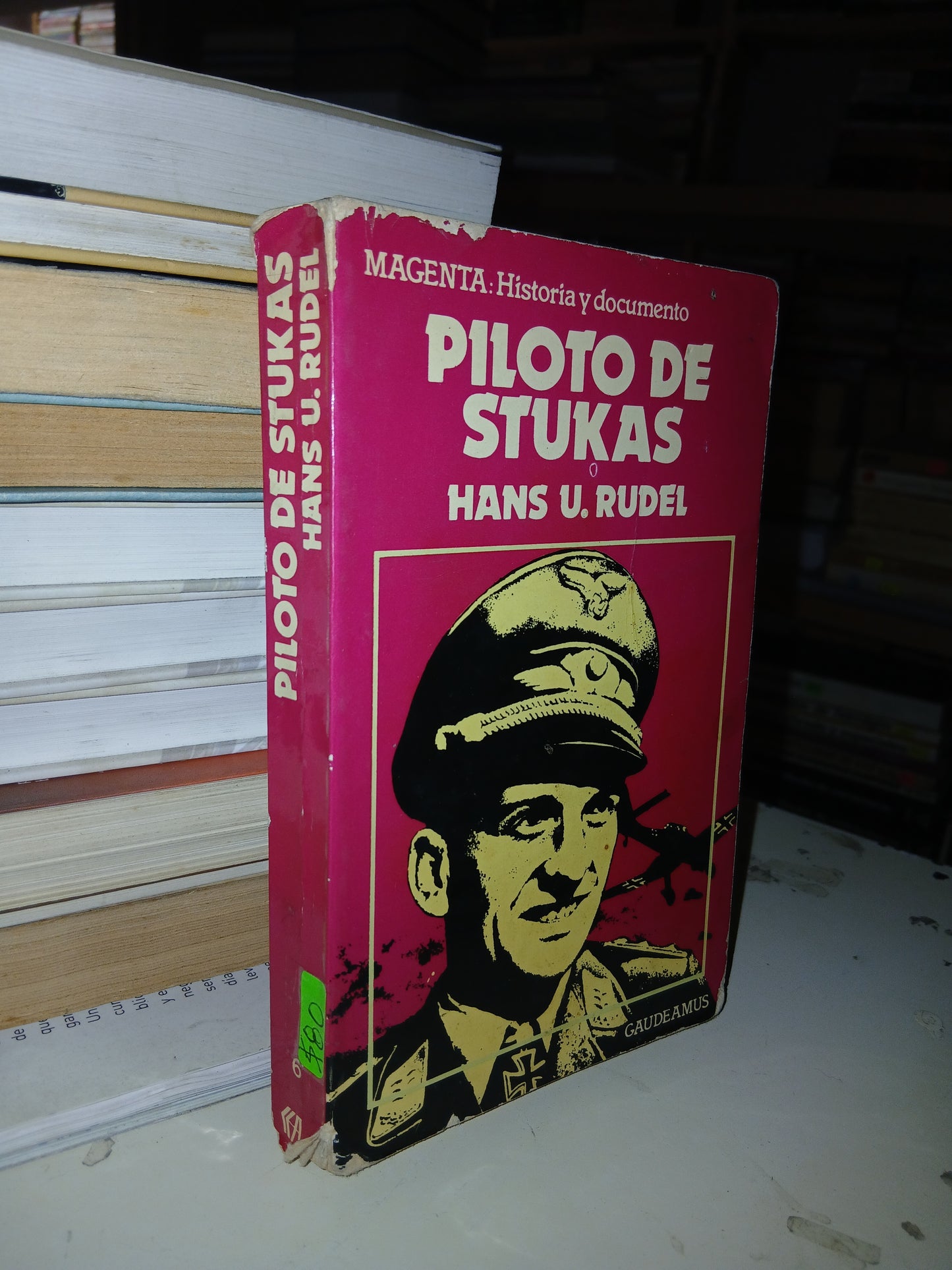 PILOTO DE STUKAS POR HANS U. RUDEL USADO NOVELA LITERARIO 207