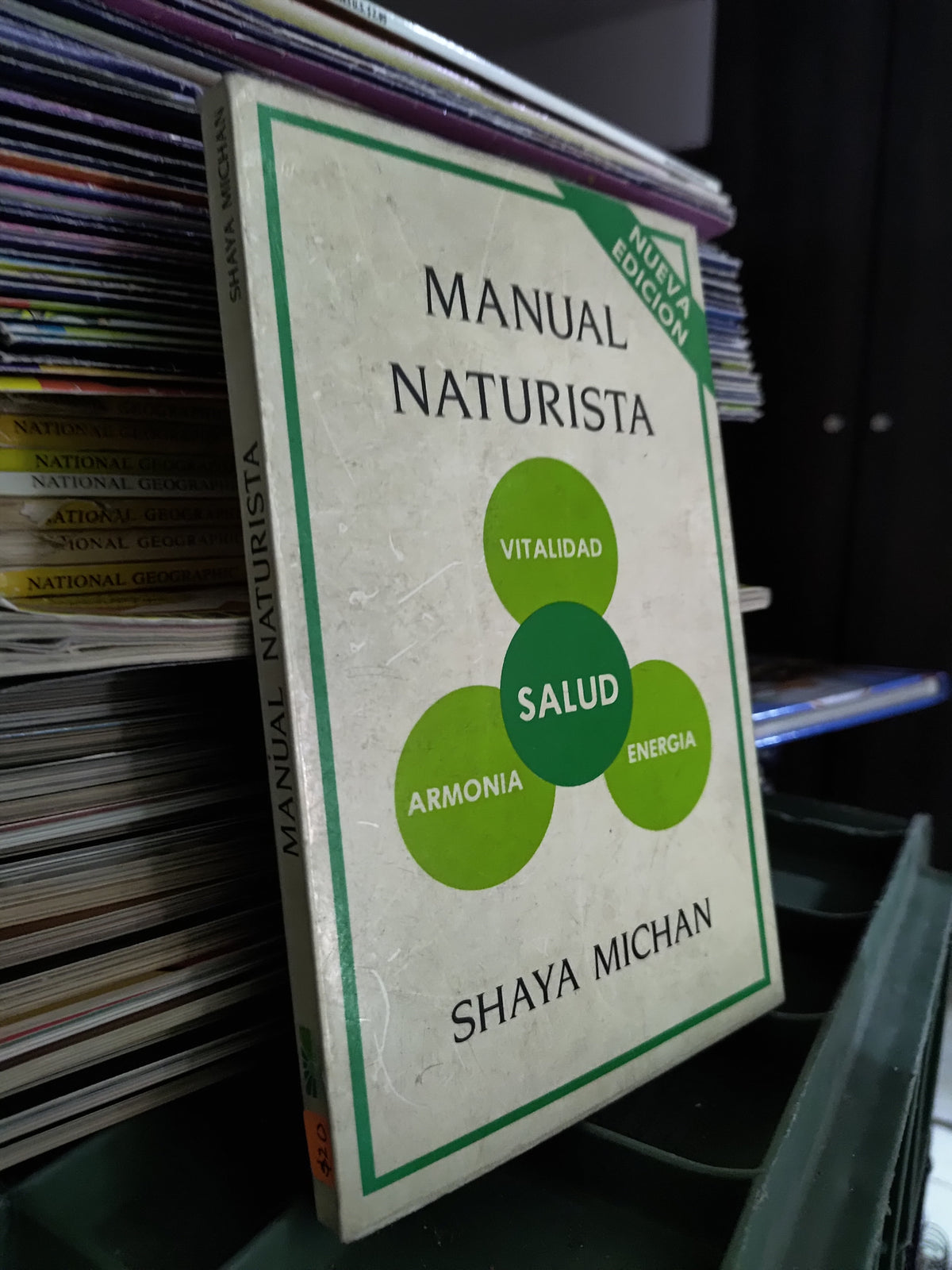 MANUAL NATURISTA POR SHAYA MICHAN USADO SALUD JUAREZ 515