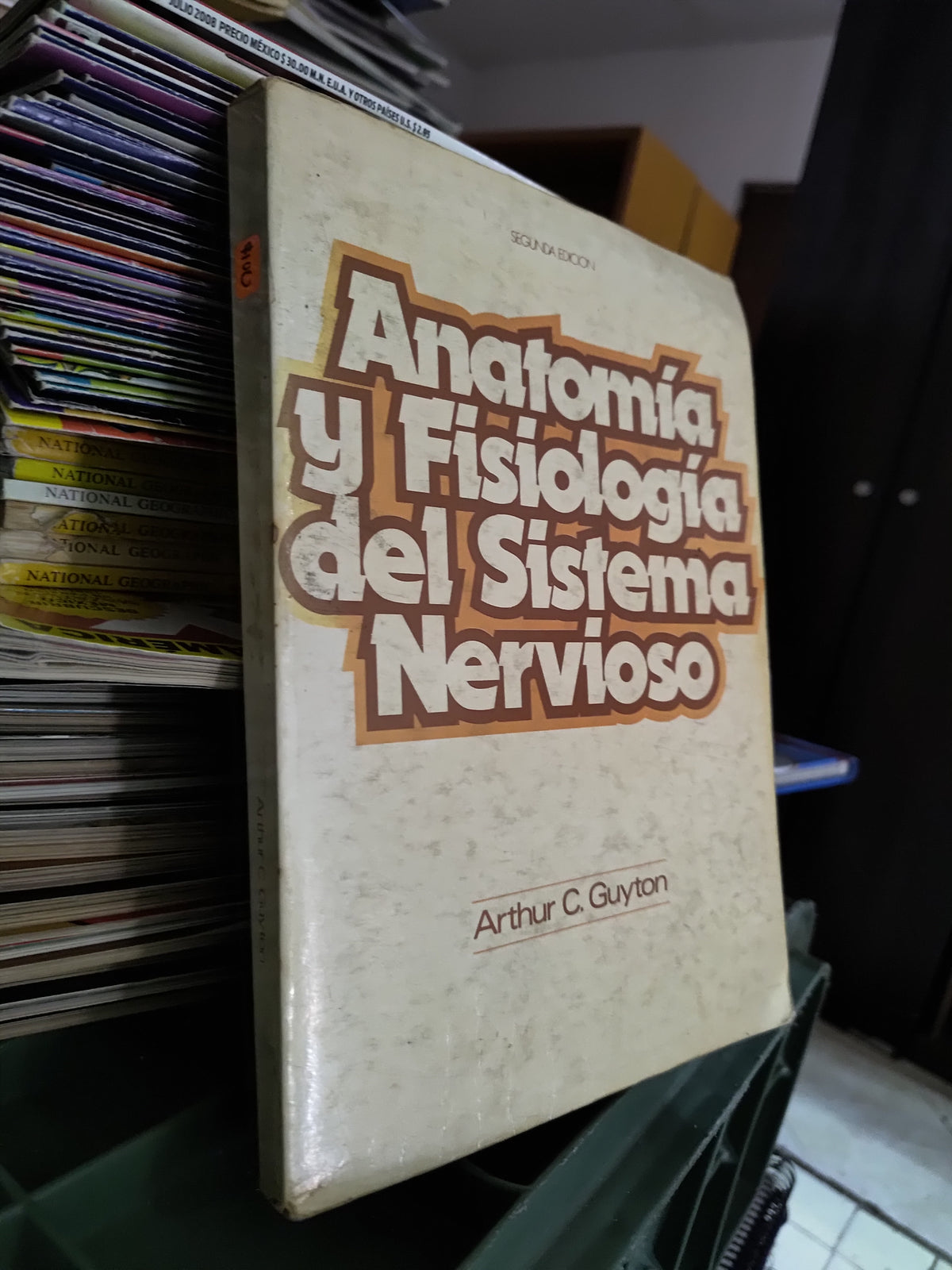 ANATOMIA Y FISIOLOGIA DEL SISTEMA NERVIOSO POR ARTHUR C. GUYTON USADO SALUD JUAREZ 515