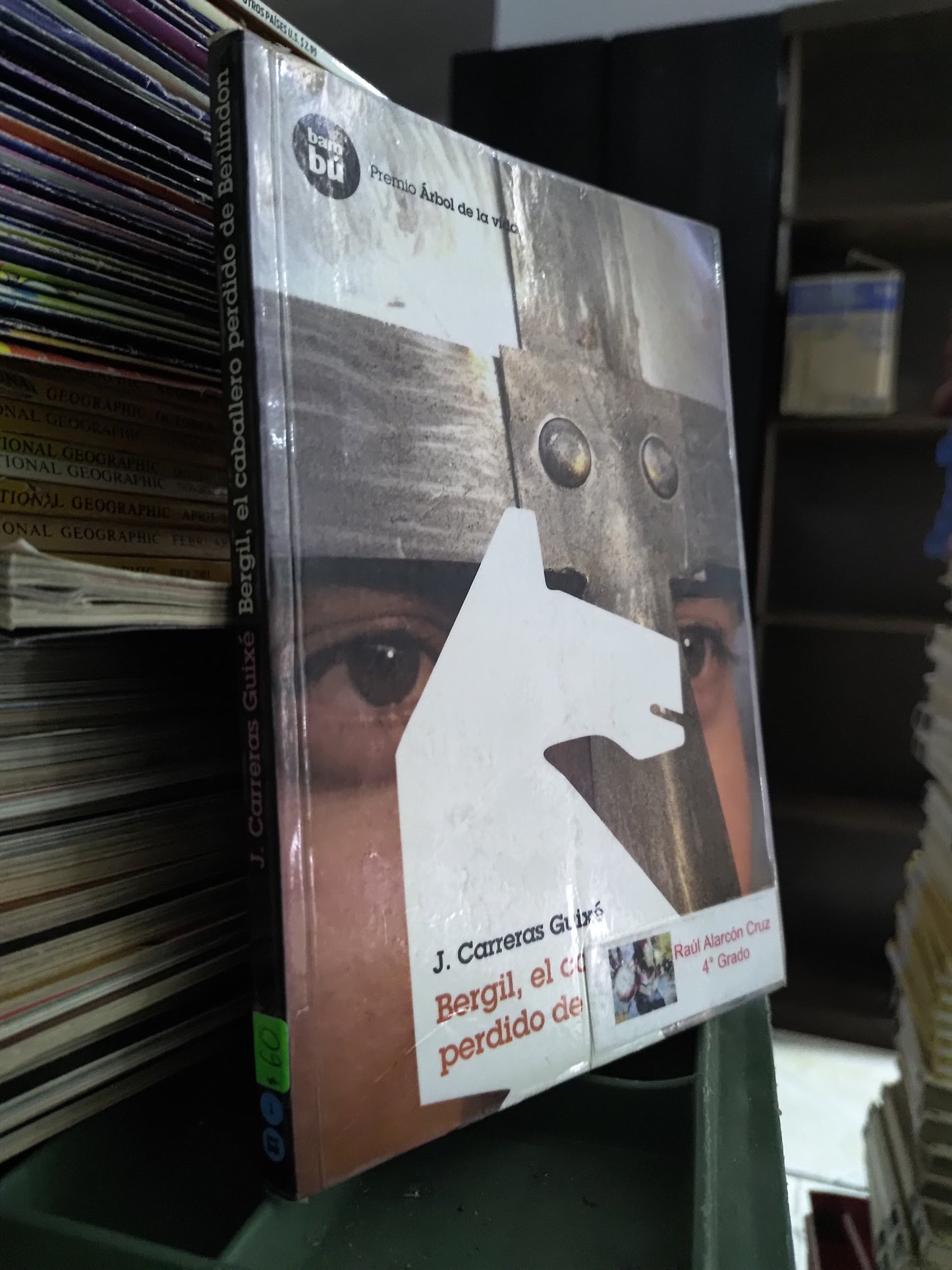 BERGIL EL CABALLERO PERDIDO DE BERLINDON POR J. CARRERAS GUIXW USADO NOVELAS JUAREZ 515