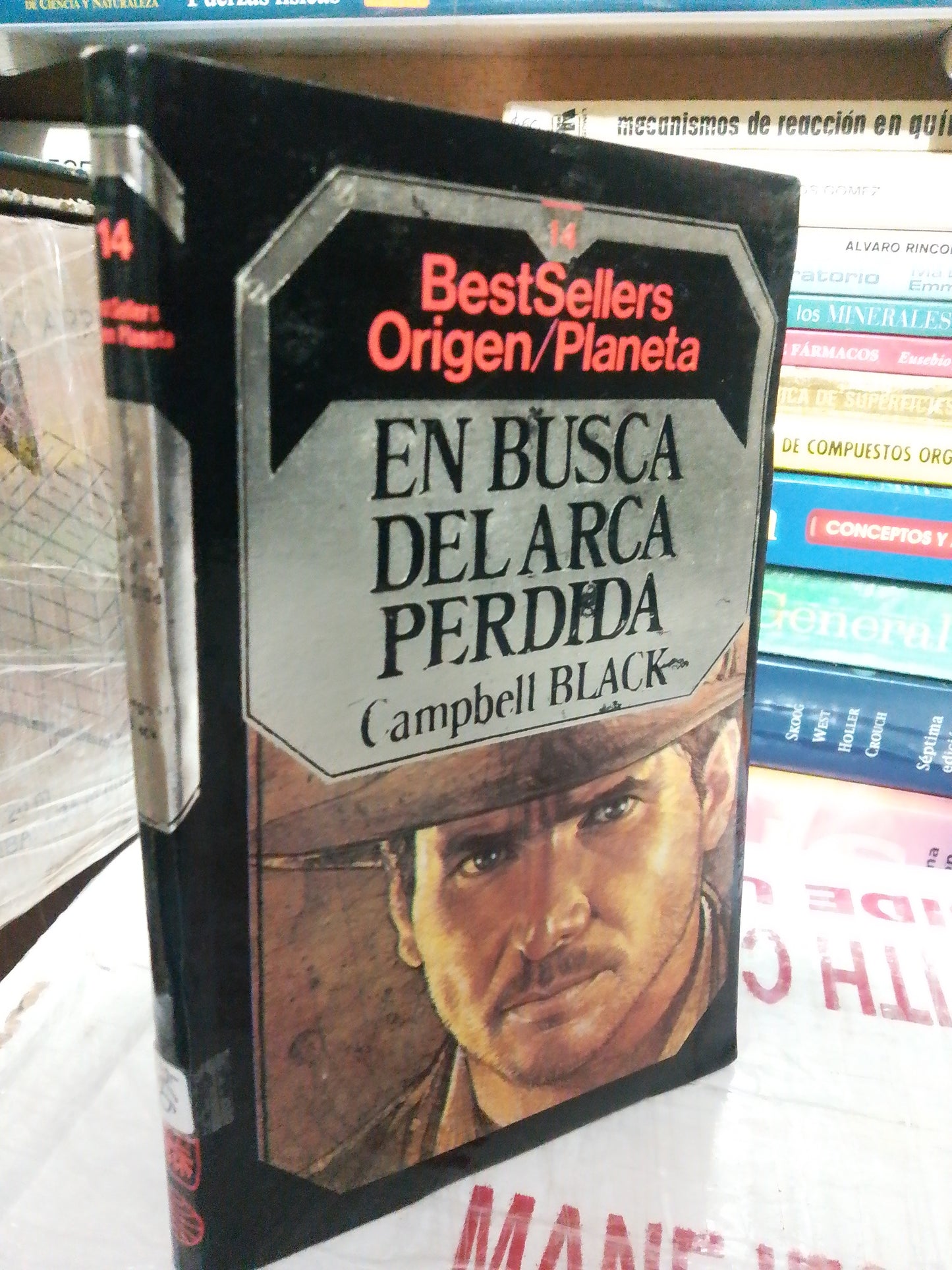EN BUSCA DEL ARCA PERDIDA #14 POR CAMPBELL BLACK USADO NOVELA JUÁREZ