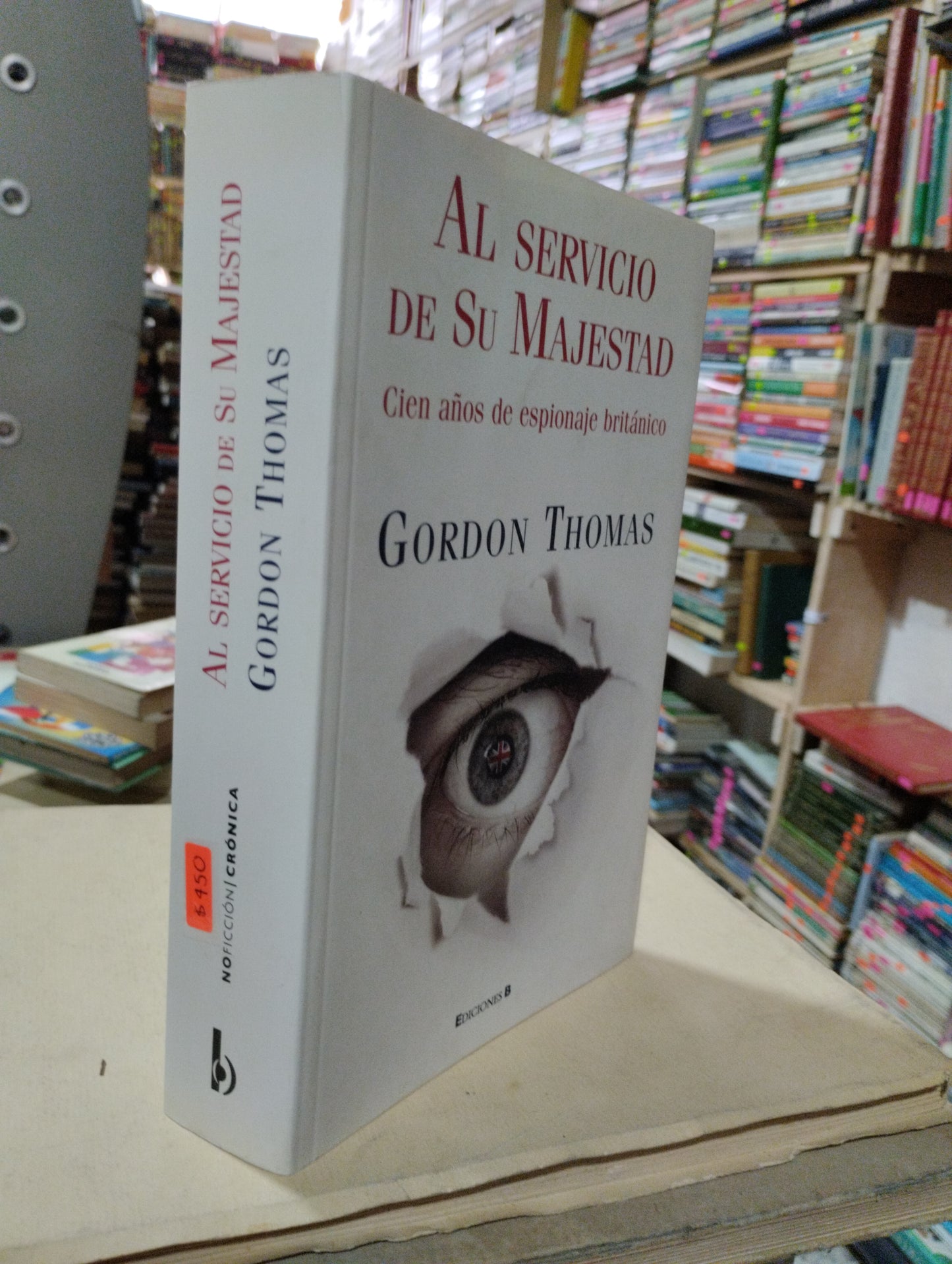 AL SERVICIO DE SU MAJESTAD POR GORDON THOMAS USADO HISTORIA ALDAMA
