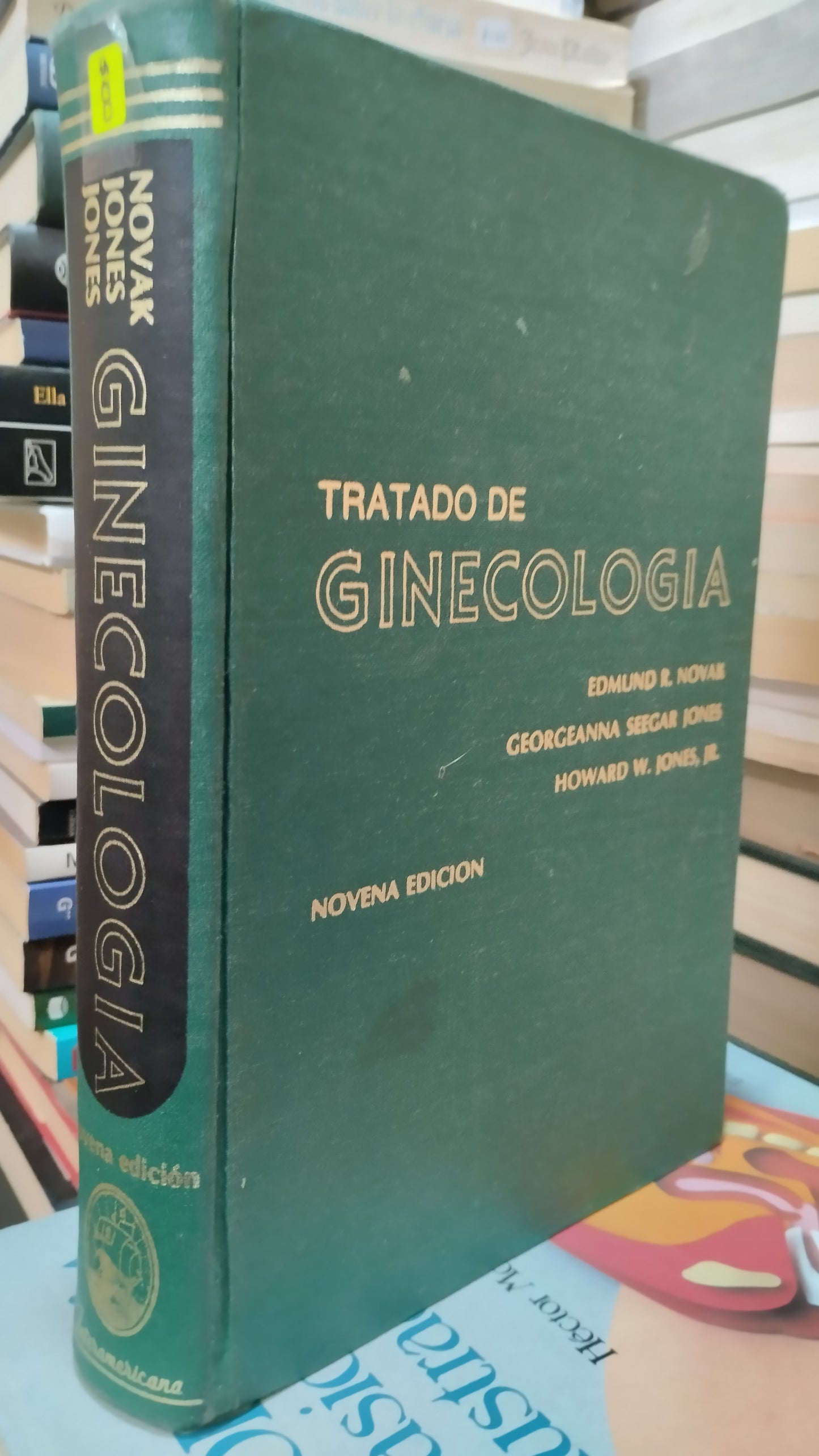 TRATADO DE GINECOLOGIA POR EDMUND R NOVAK LIBRO USADO SALUD ALDAMA