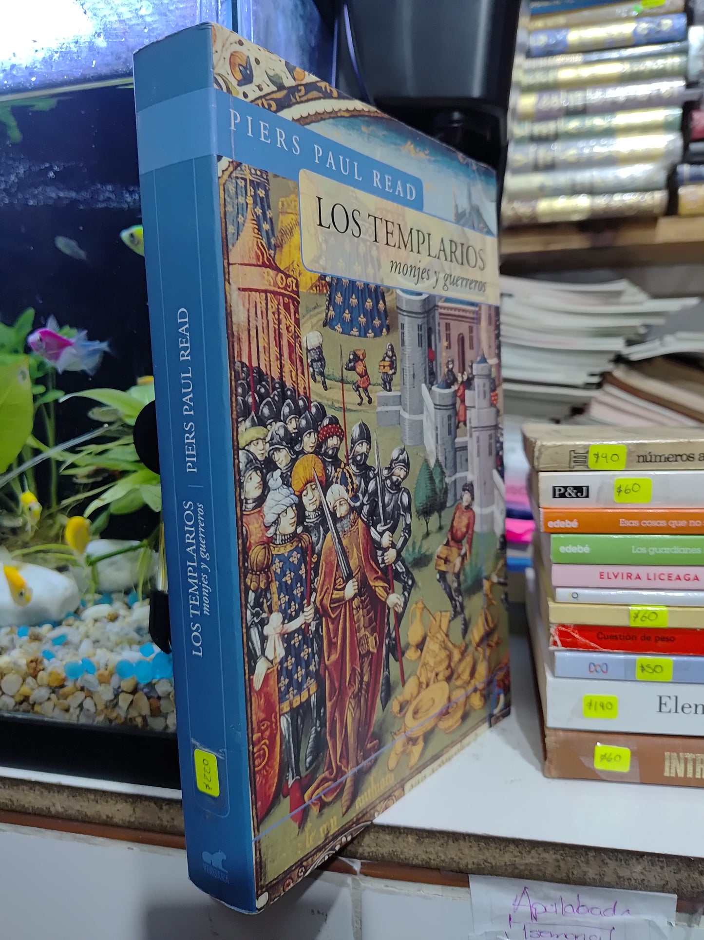 LOS TEMPLARIOS POR PIERS PAUL READ USADO NOVELAS JUAREZ 507