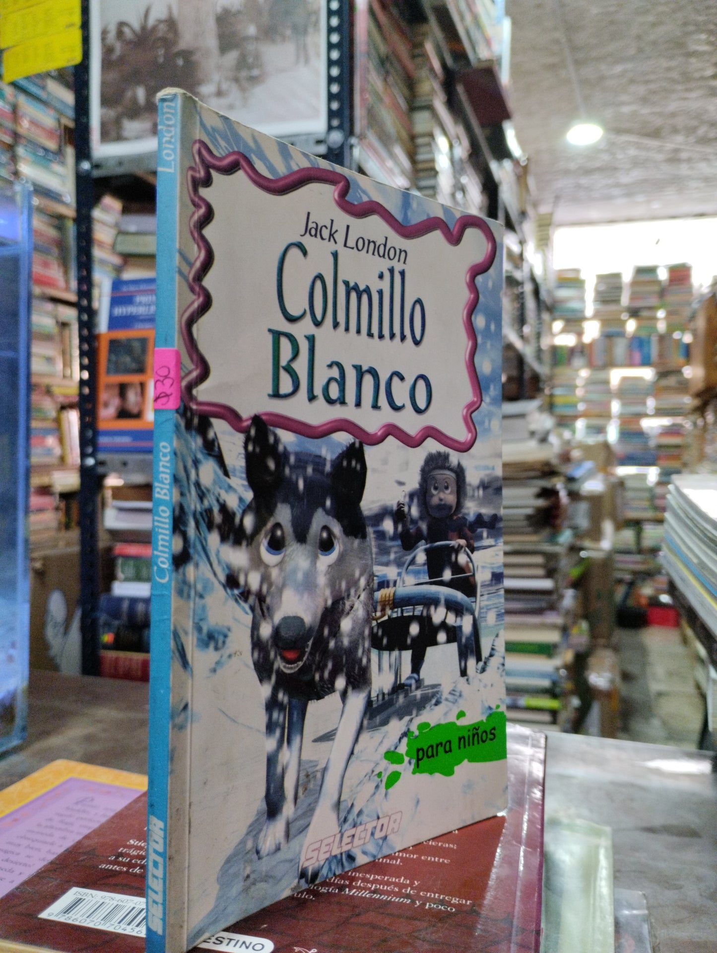 COLMILLO BLANCO POR JACK LONDON USADO INFANTIL ALDAMA