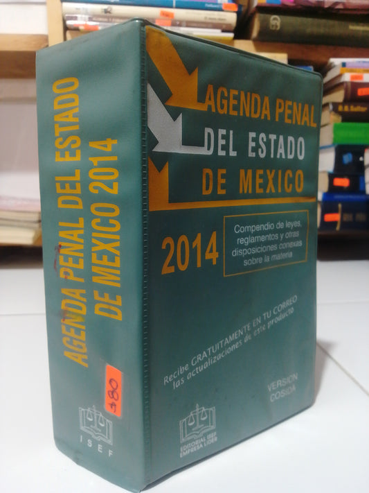 AGENDA PENAL DEL ESTADO DE MEXICO 2014 USADO DERECHO JUAREZ
