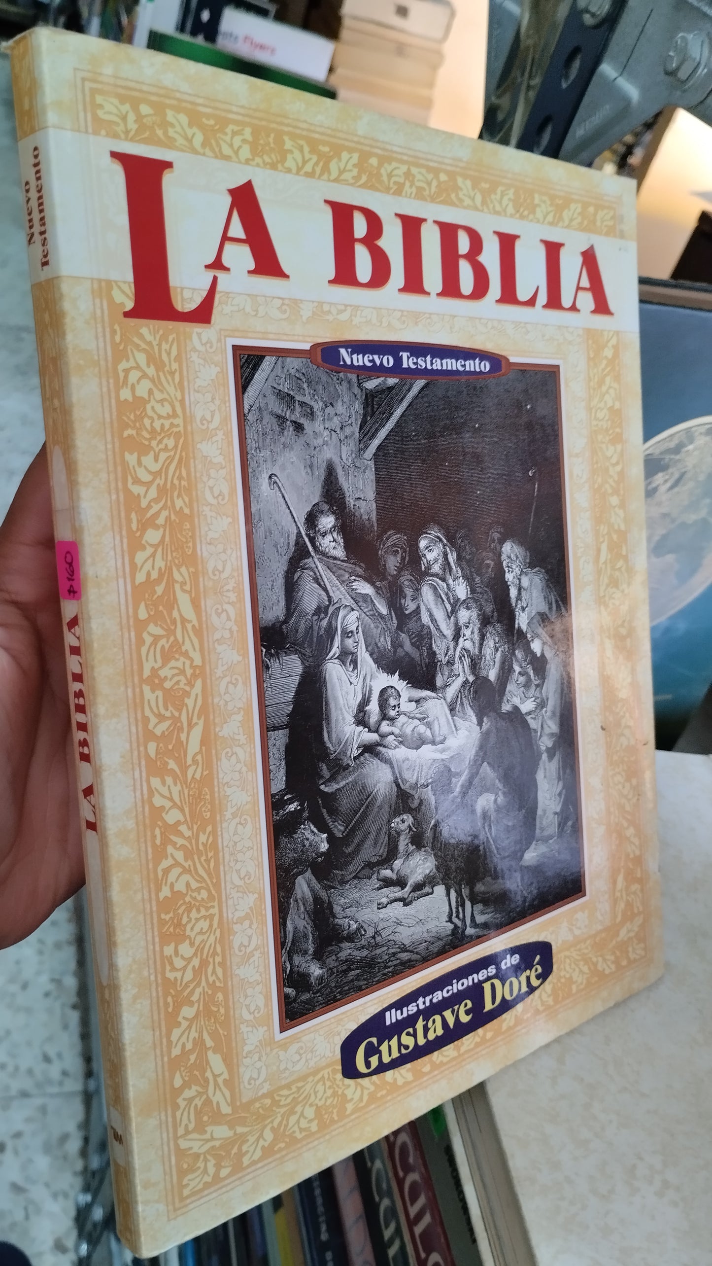 LA BIBLIA NUEVO TESTAMENTO LIBRO USADO RELIGION ALDAMA