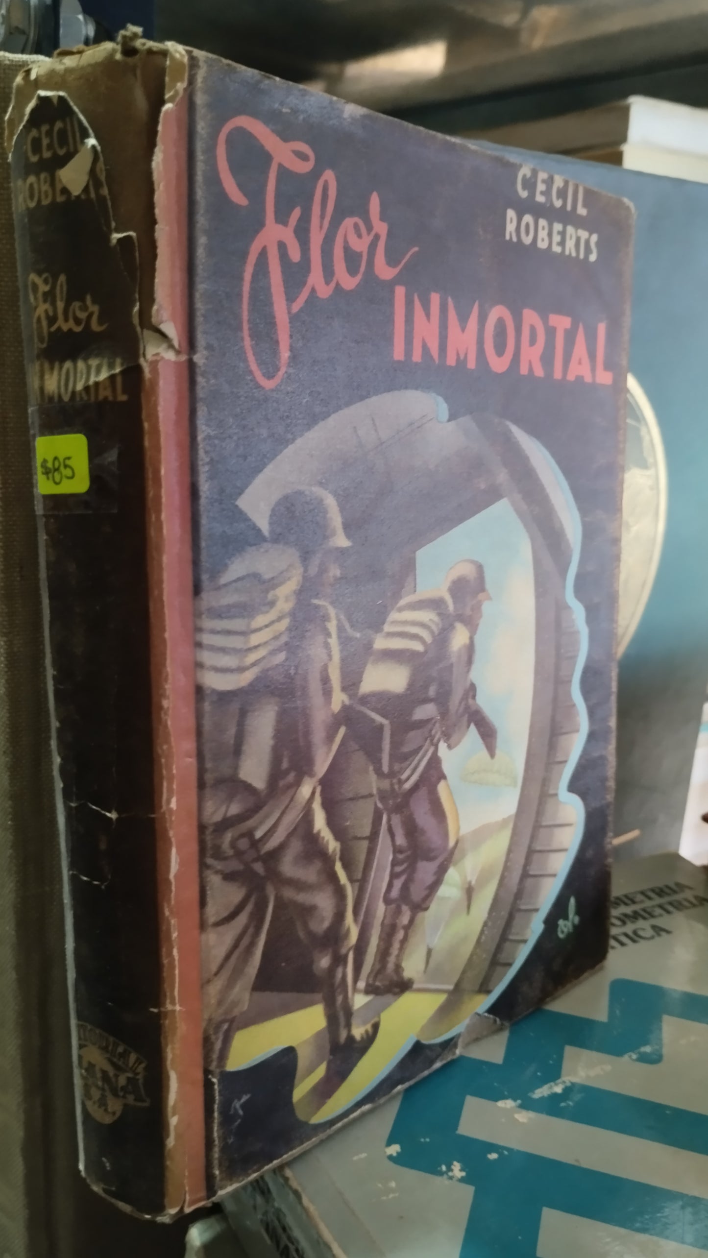 FLOR INMORTAL POR CECIL ROBERTS LIBRO USADO NOVELAS ALDAMA