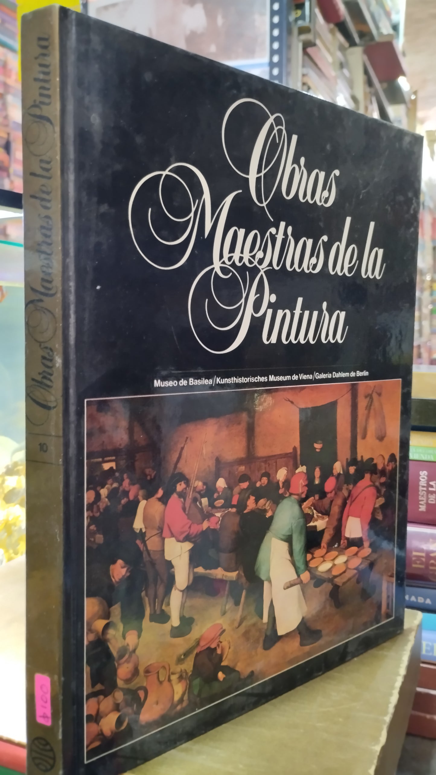 OBRAS MAESTRAS DE LA PINTURA 10 LIBRO USADO ARTE ALDAMA