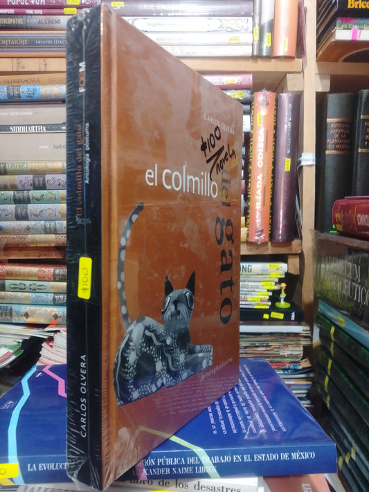 EL COLMILLO DEL GATO POR CARLOS OLVERA USADO NOVELA JUÁREZ