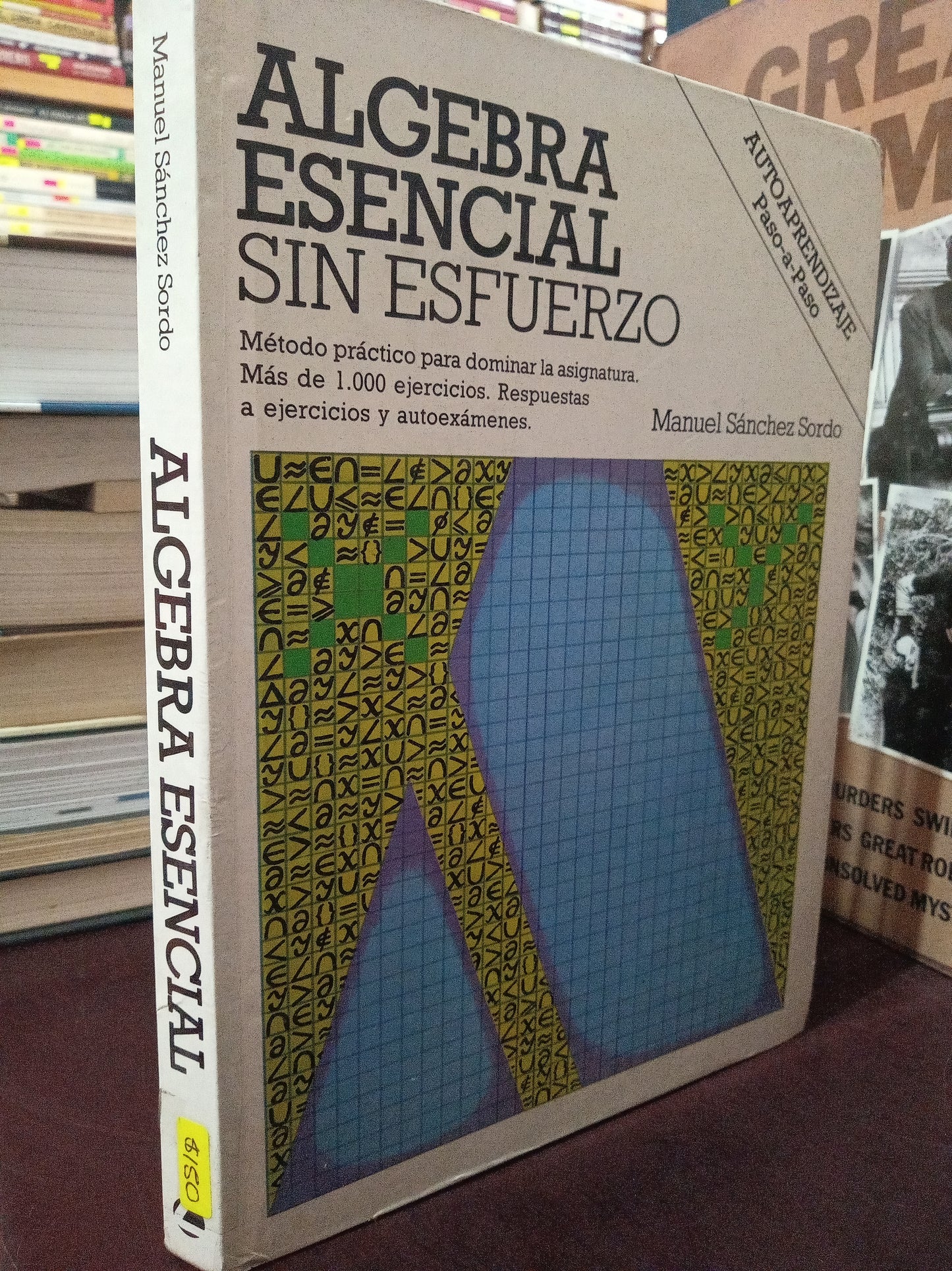 ALGEBRA ESENCIAL SIN ESFUERZO POR MANUEL SANCHEZ SORDO USADO MATE LITERARIO 305
