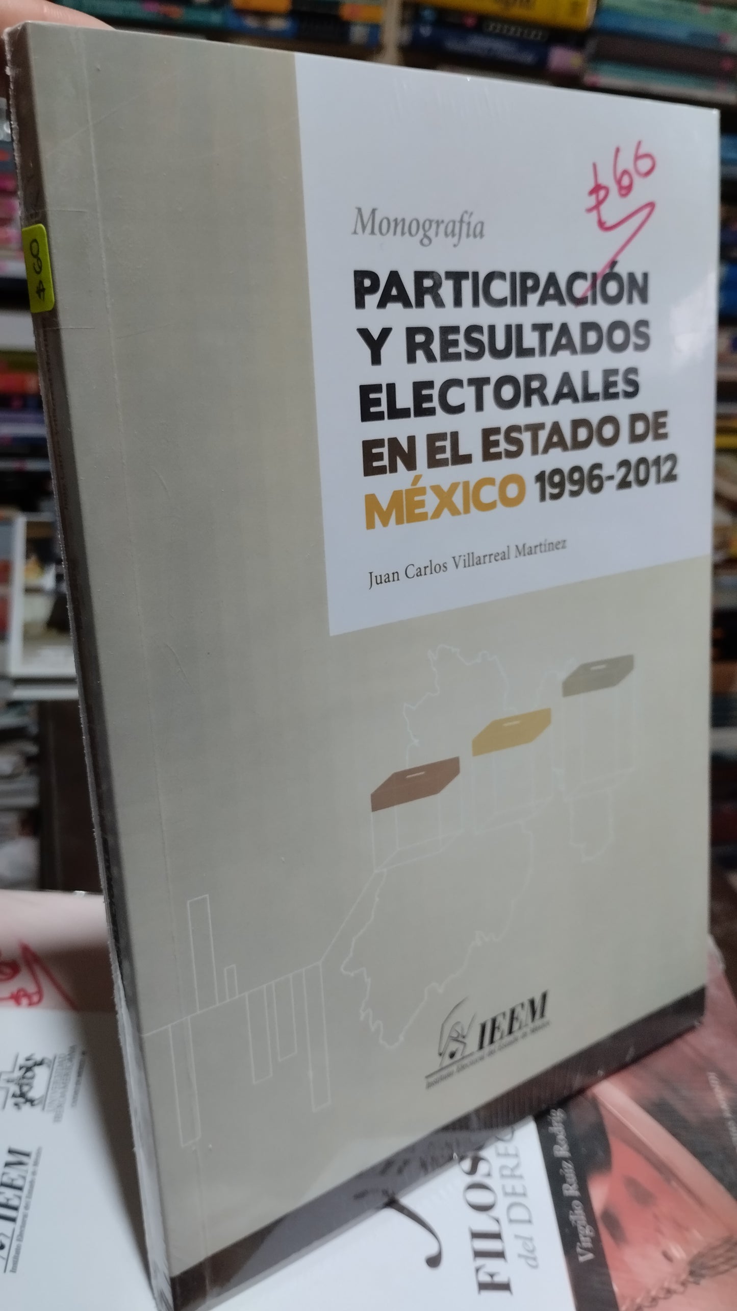MONOGRAFIA PARTICIPACION Y RESULTADOS ELECTORALES EN EL ESTADO DE MEXICO 1996 2012 LIBRO USADO POLITICA ALDAMA