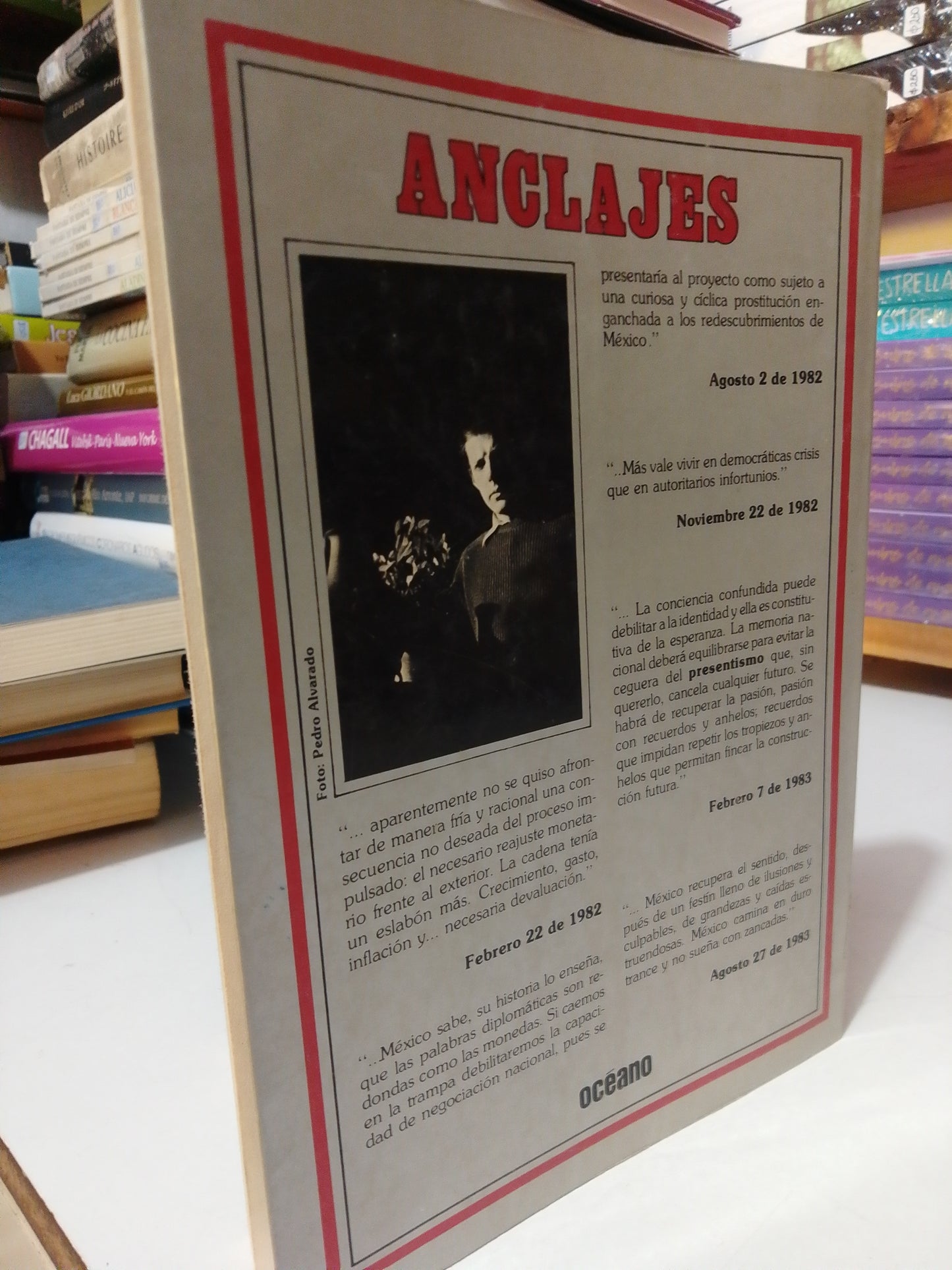 ANCLAJES POR FEDERICO REYES HEROLES USADO HISTORIA JUAREZ