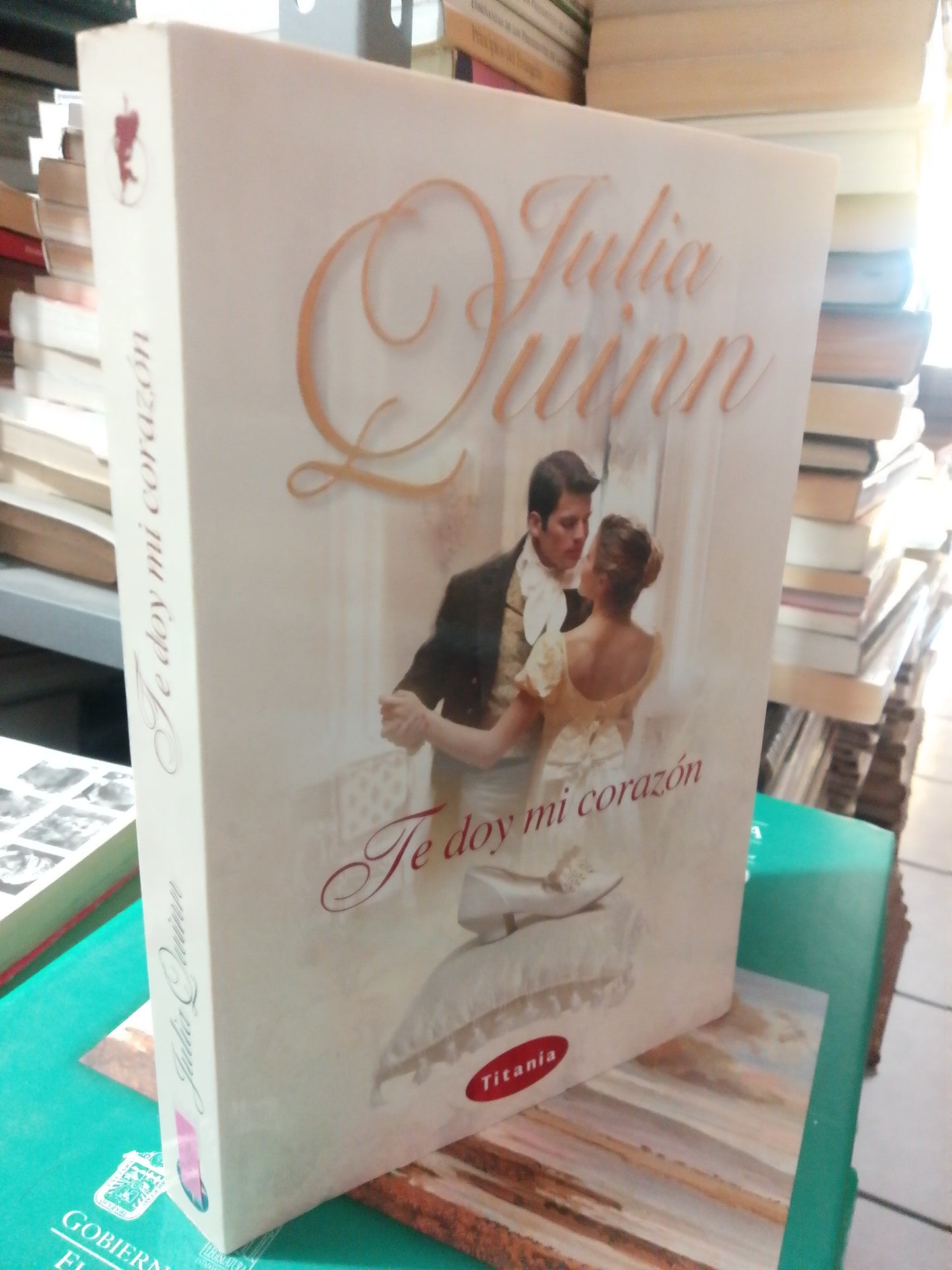 TE DOY MI CORAZÓN POR JULIA QUINN USADO NOVELA JUÁREZ