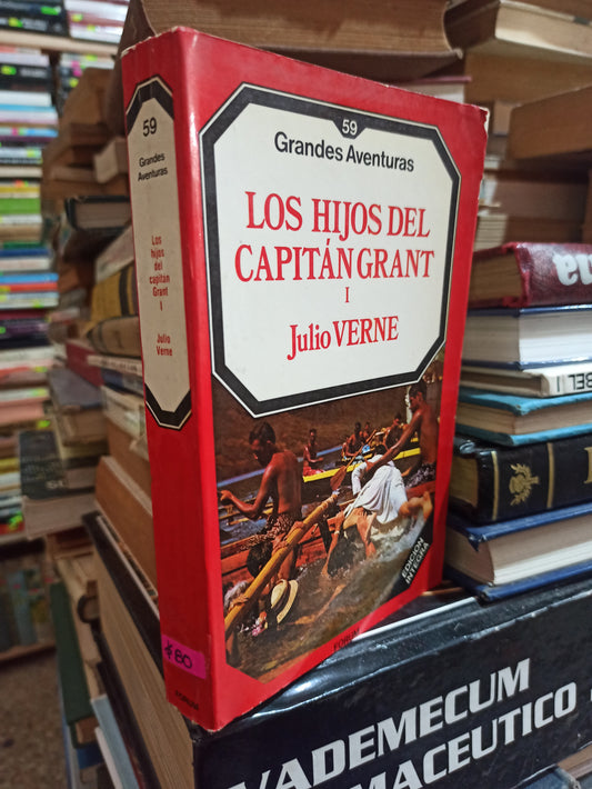 LOS HIJOS DEL CAPITÁN GRANT 1 POR JULIO VERNE USADO NOVELAS ALDAMA