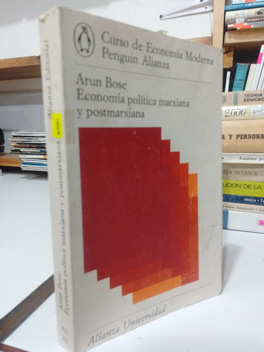 ECONOMIA POLITICA MARXIANA Y POSTMARXIANA USADO FILOSOFIA JUAREZ