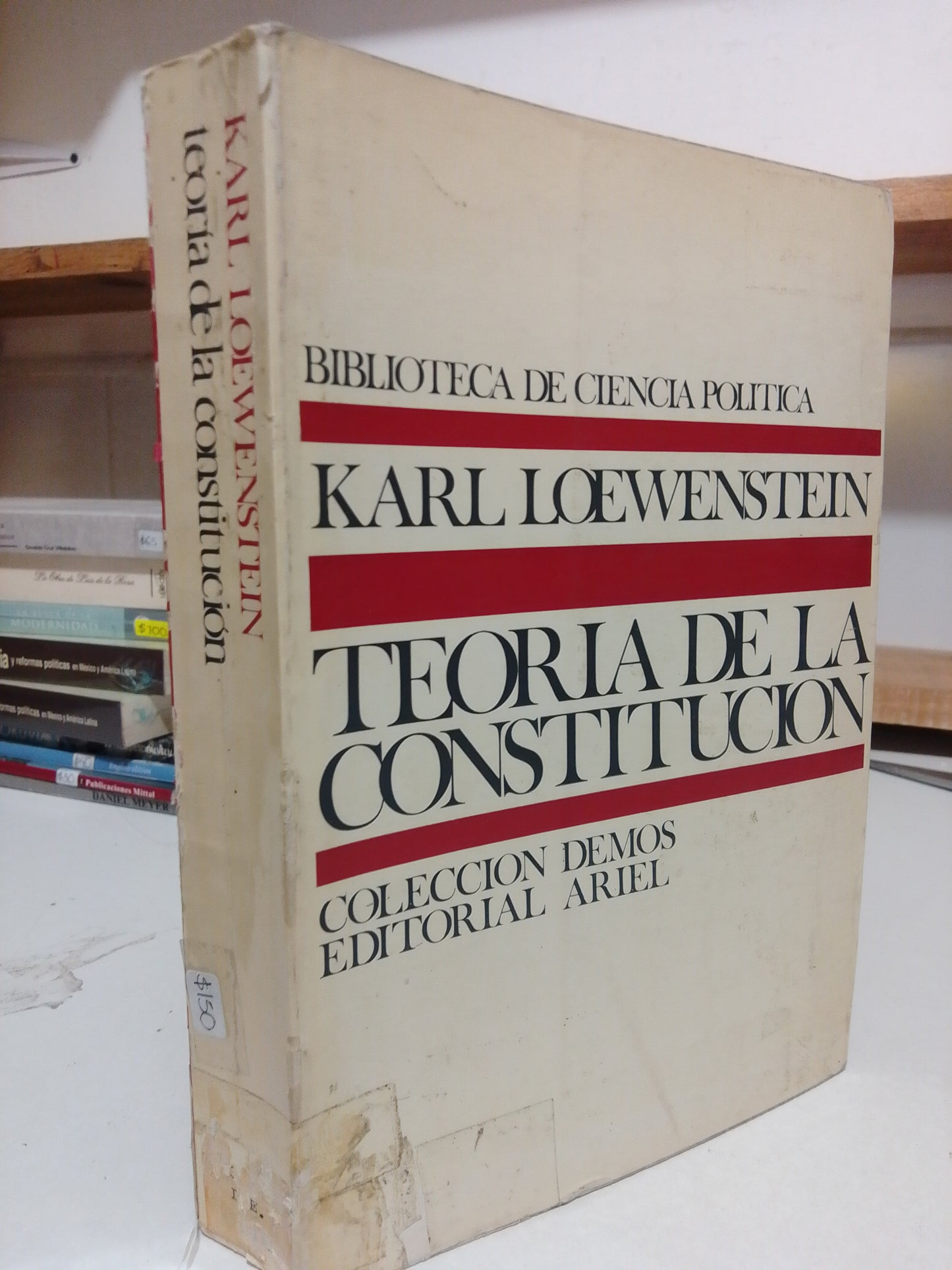 TEORIA DE LA CONSTITUCION POR KARL LOEWENSTEIN USADO HISTORIA JUAREZ