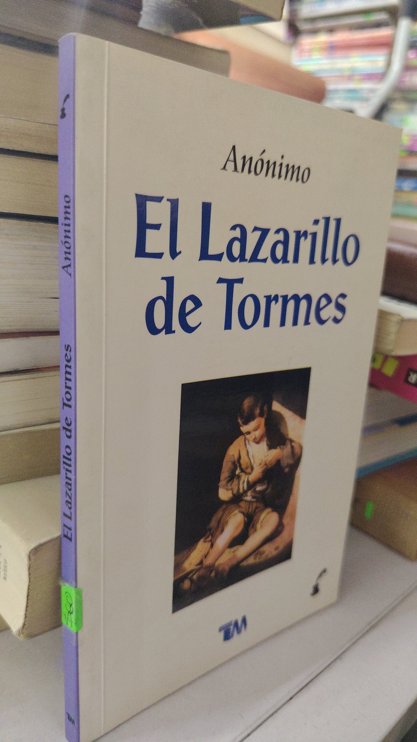 EL LAZARILLO DE TORMES POR ANONIMO USADO NOVELA LITERARIO 207