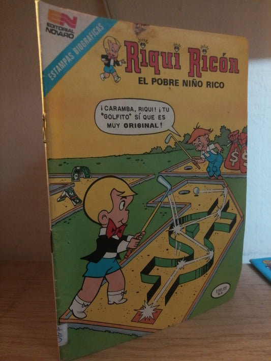 RIQUI RICON EL POBRE NIÑO RICO USADO NOVELAS JUÁREZ